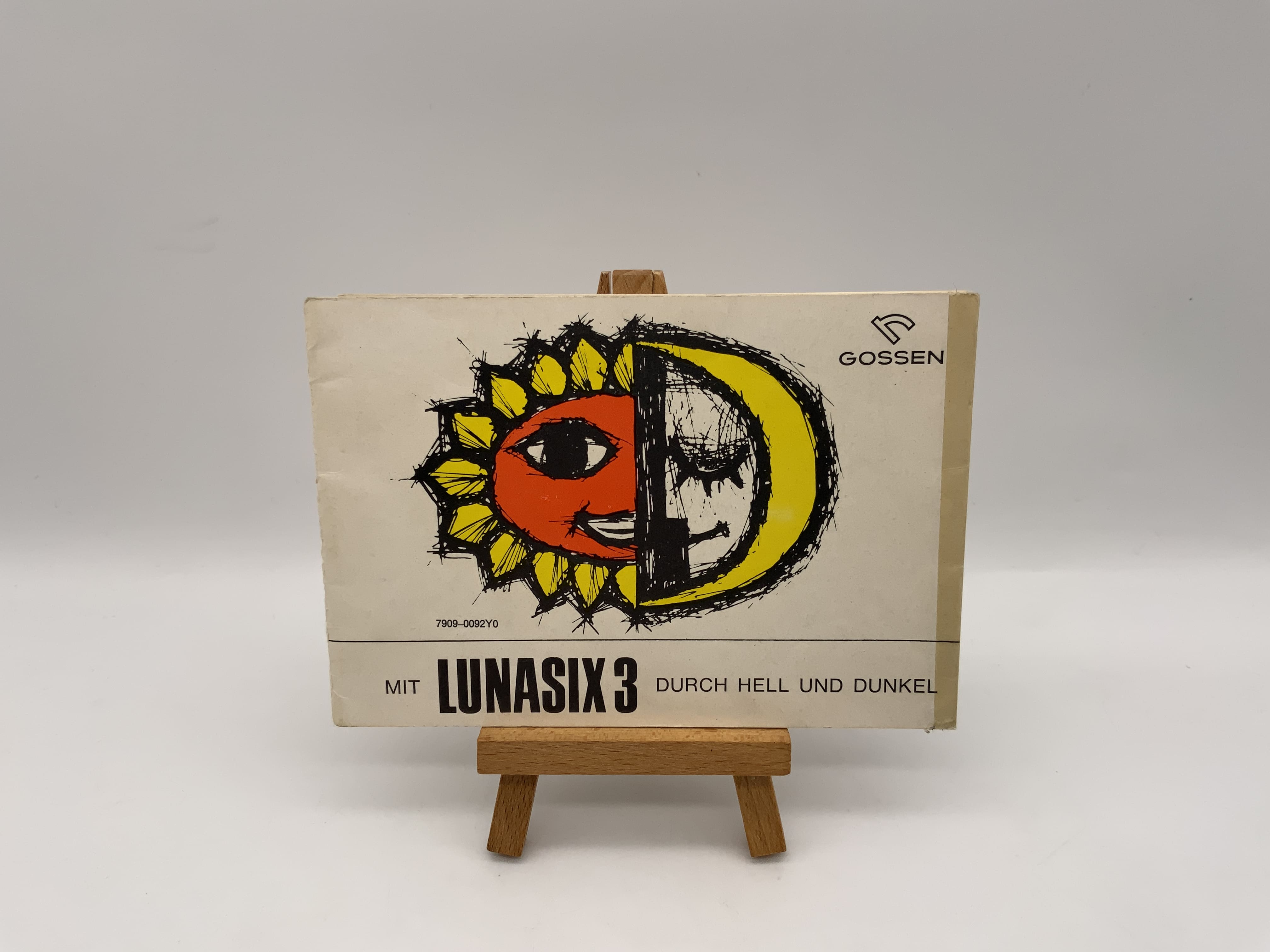 Gossen Lunasix 3 through light and dark user manual German