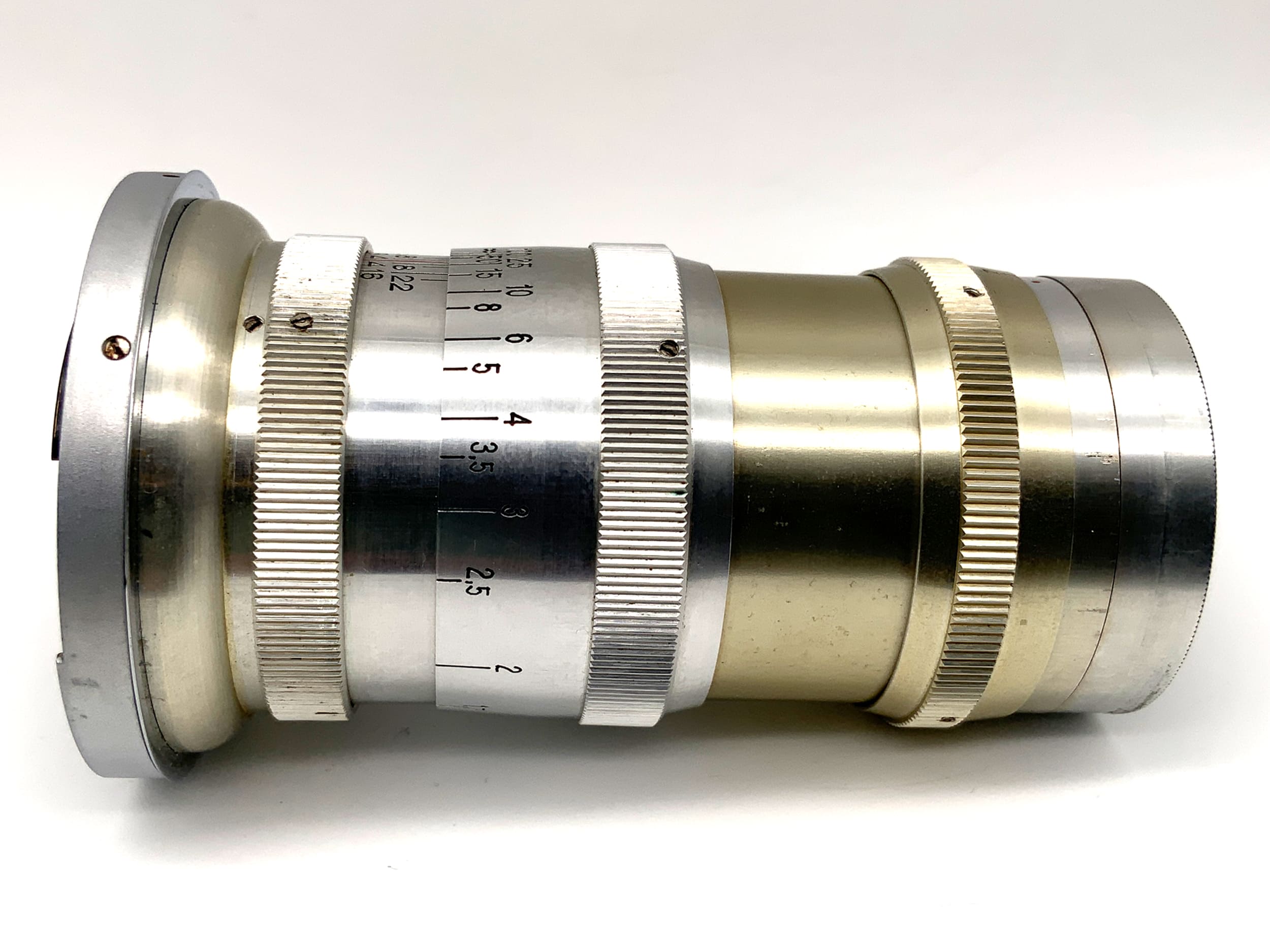 KMZ Jupiter-11 13,5cm 1:4 Objektiv red P in OVP Festbrennweite (Contax RF)