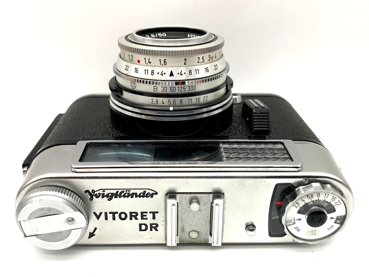 Voigtländer Vitoret DR with Color-Lanthar 2.8/50 Prontor 300 !Light indicator defective!