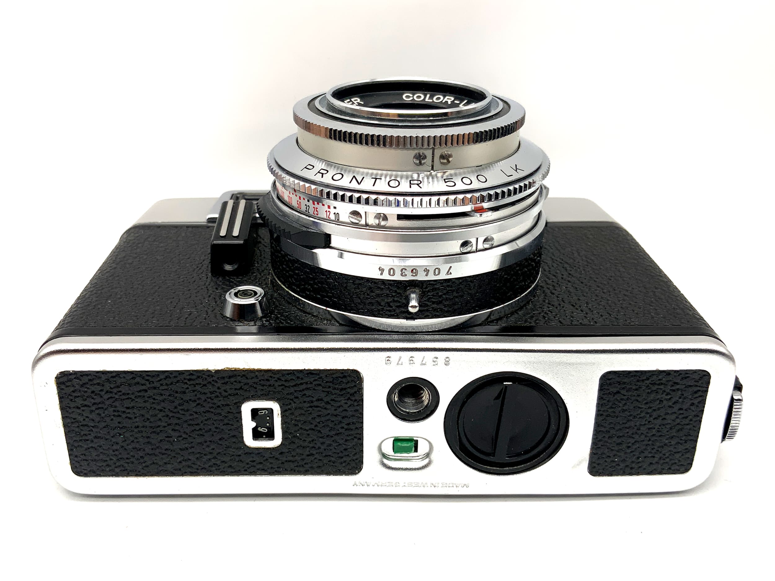 Voigtländer Vito CSR avec Color-Lanthar 2.8/50 Prontor 500 LK !Éclairage défectueux !