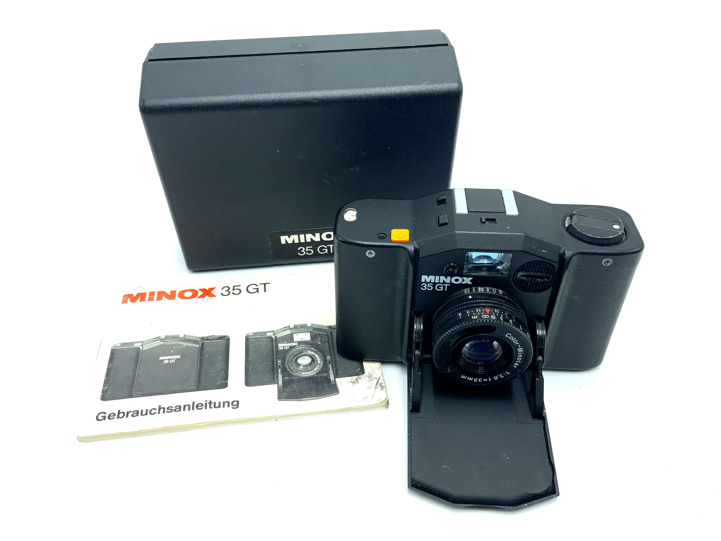 MINOX 35 GT Sucherkamera mit Color-Minotar 35mm 1:2.8 in OVP Analogkamera
