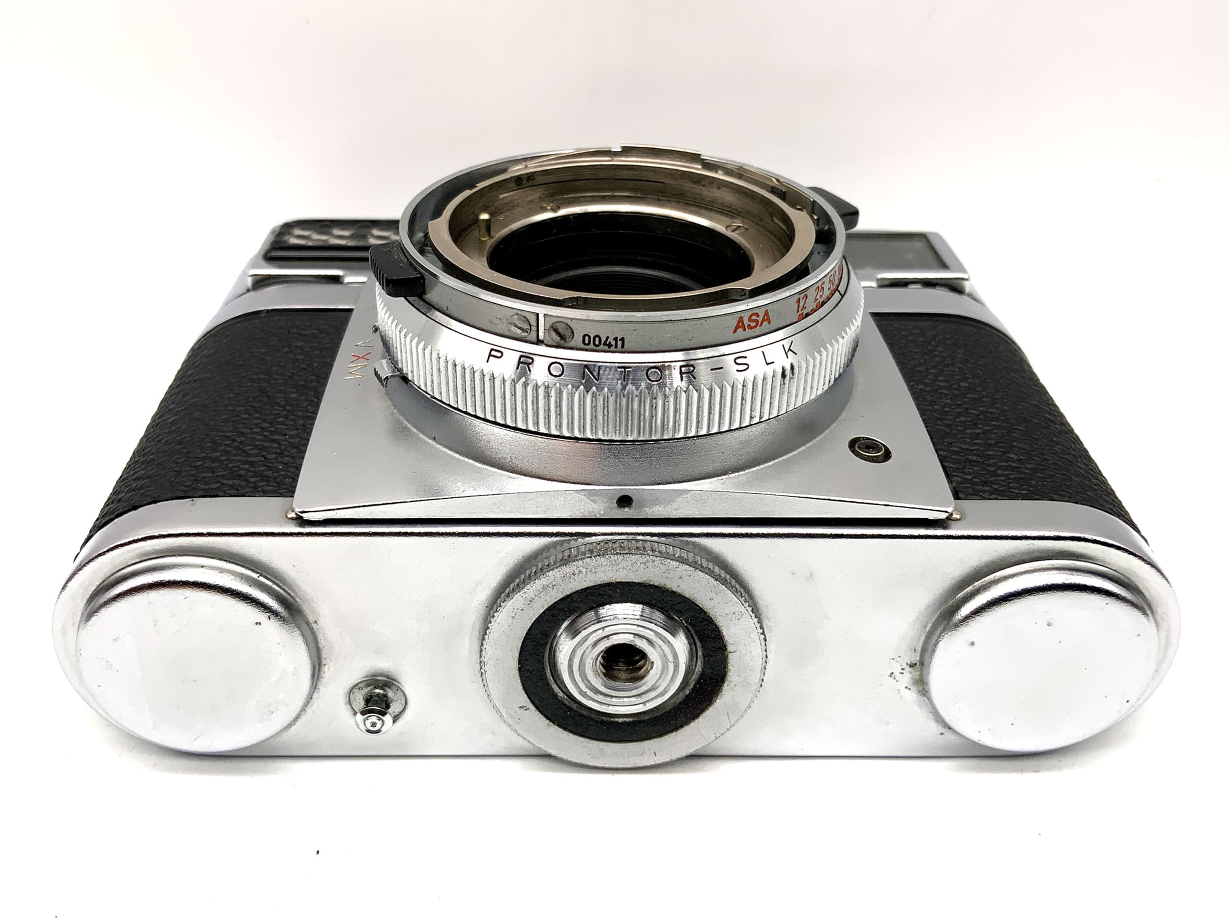 Appareil photo Braun Paxette Super III automatique avec viseur et Prontor-SLK ! Cellule de pose défectueuse !