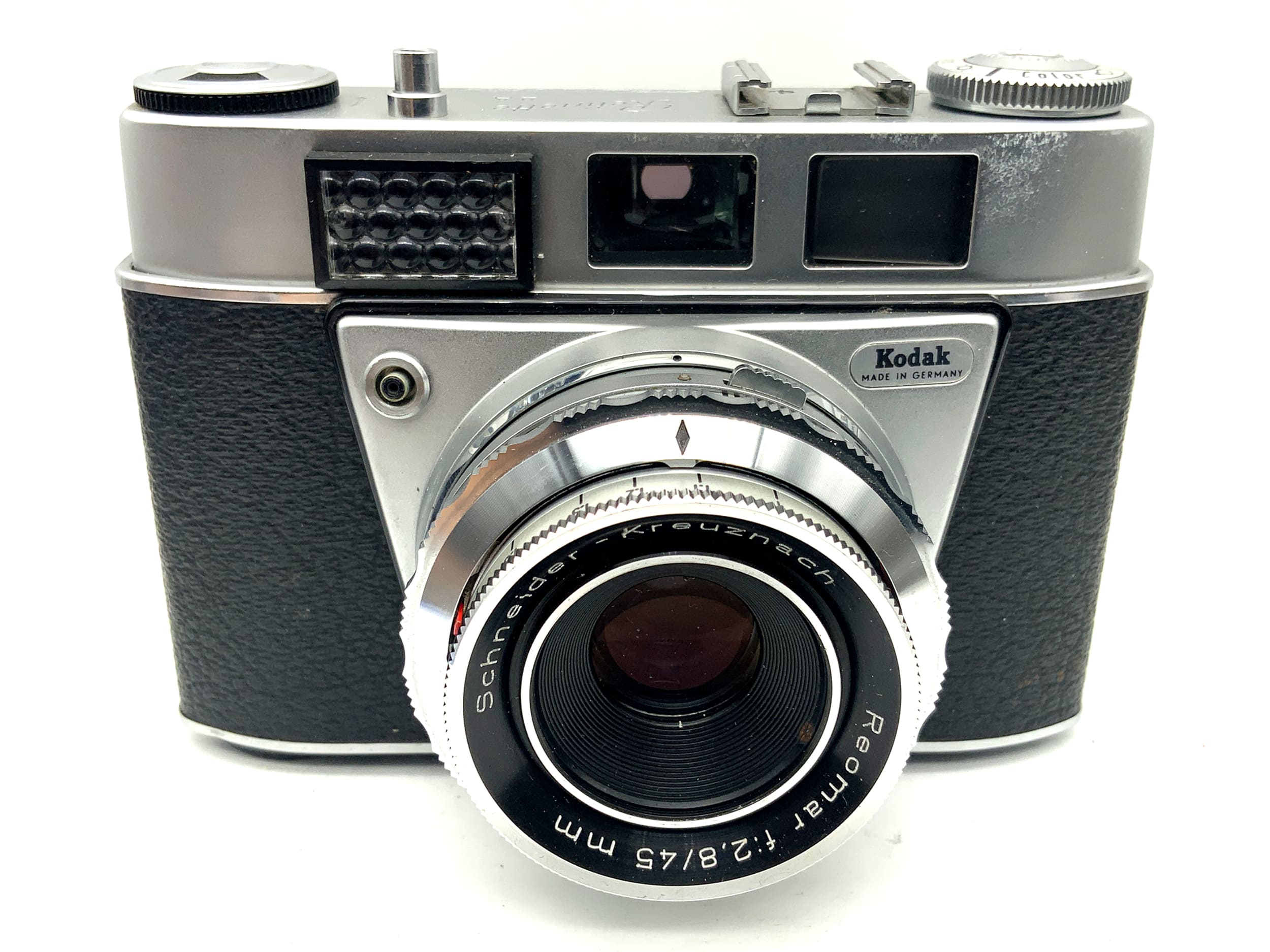 Kodak Retinette II A rangefinder camera with Reomar f:2.8/45mm Prontormat lens! Light meter defective!