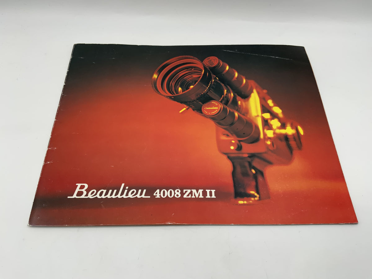 Brochure du magazine Beaulieu 4008 ZM II (allemand)