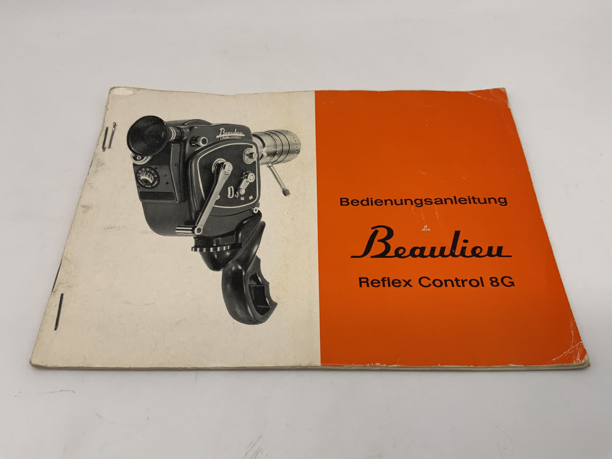 Manuel d'utilisation Beaulieu Reflex Control 8G (allemand)