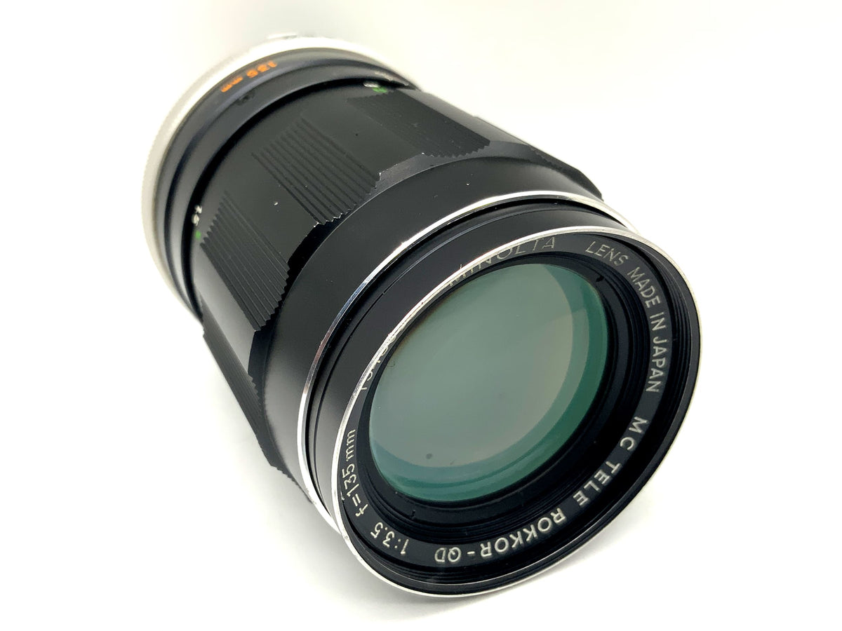 Minolta 135mm 1:3.5 lens MC Tele Rokkor-QD prime lens (Minolta MD)