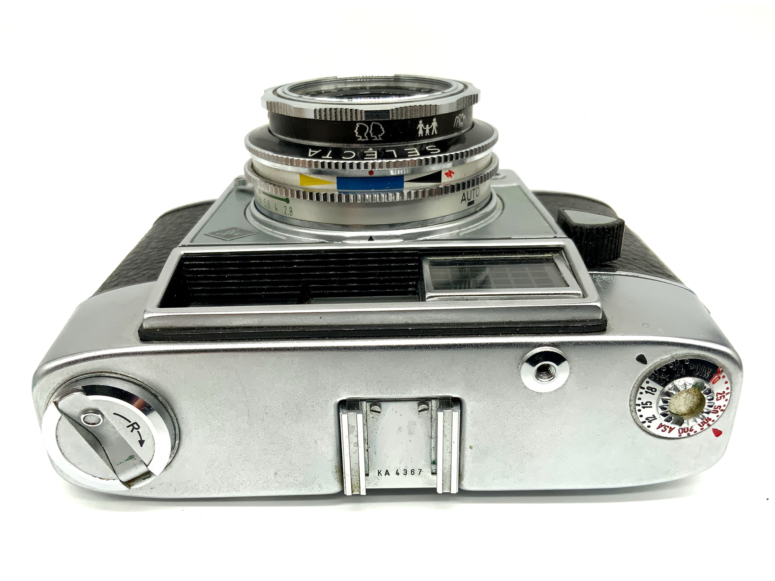 Agfa Selecta Sucherkamera mit Color-Apotar 1:2.8/45 Prontor-Matic-P in OVP