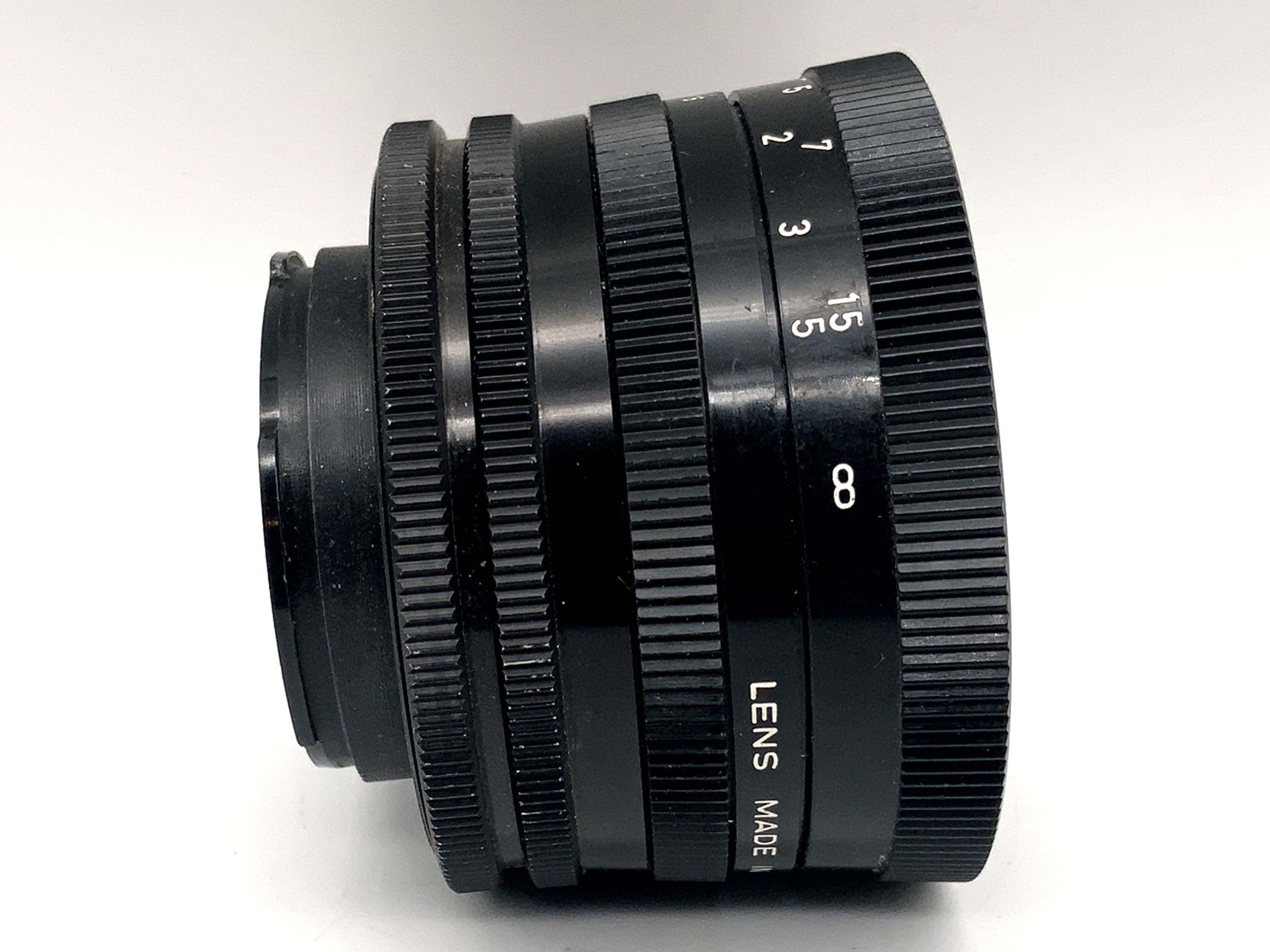 Objectif Isco-Göttingen 35 mm 1:3,5, objectif Westron à focale fixe (Exa)