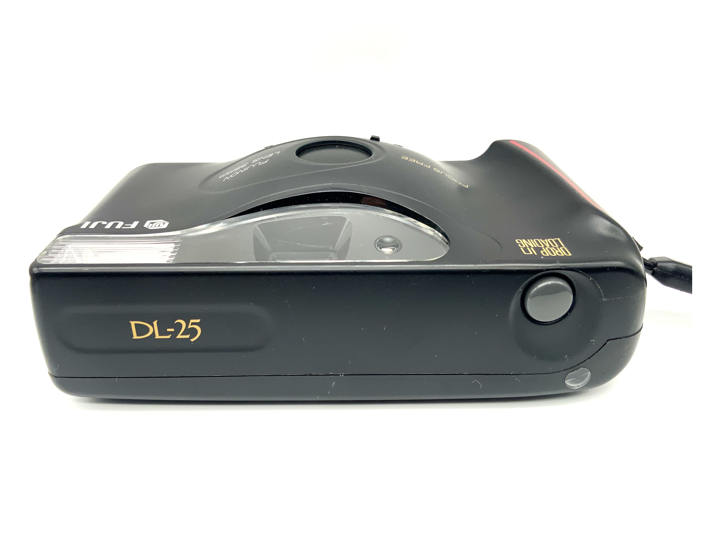 Appareil photo compact argentique Fuji DL-25 Point&amp;Shoot avec objectif Fujinon 35 mm