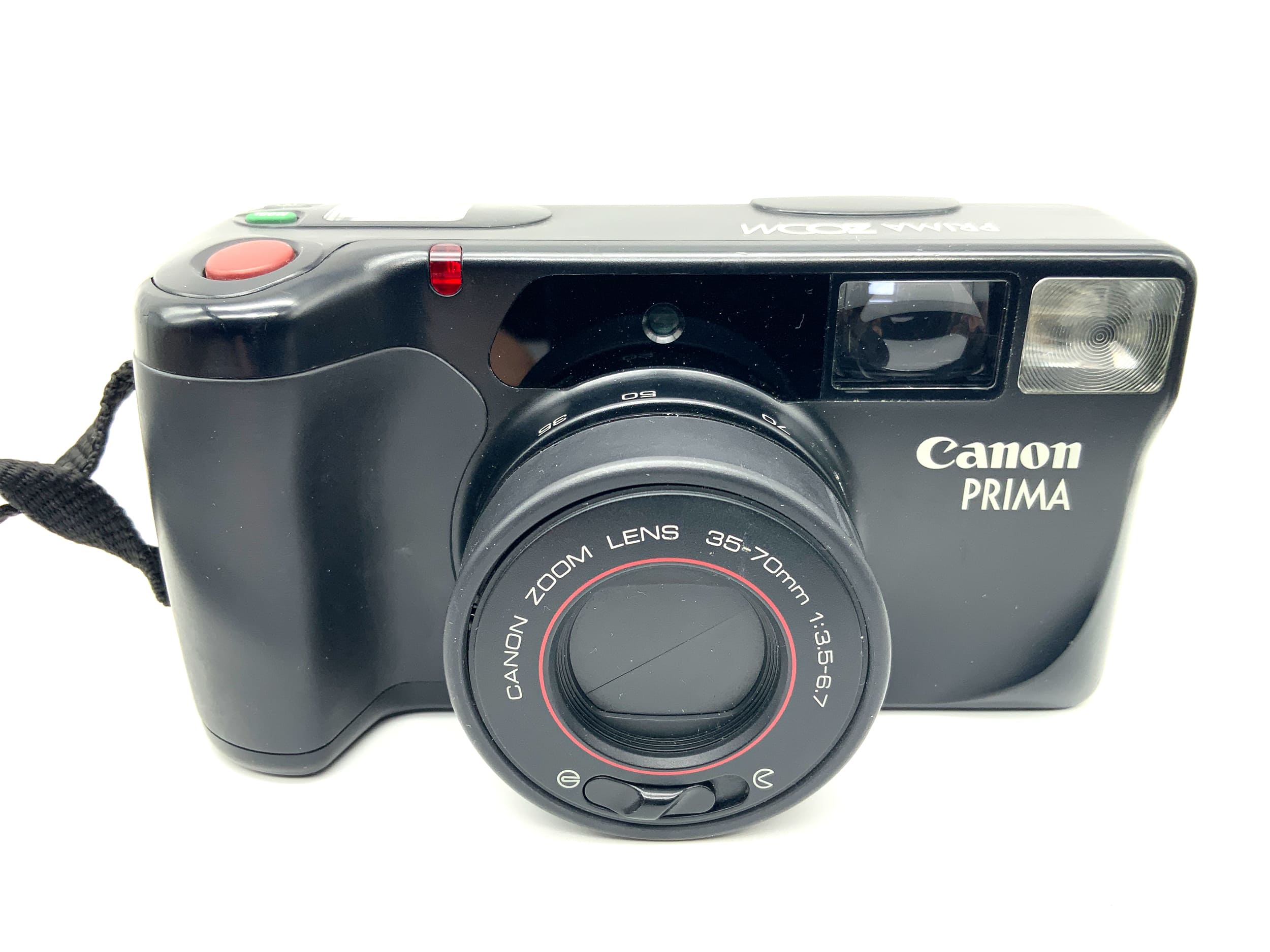 Appareil photo analogique Canon Prima Zoom Point&amp;Shoot avec objectif zoom 35-70 mm 1:3,5-6,7
