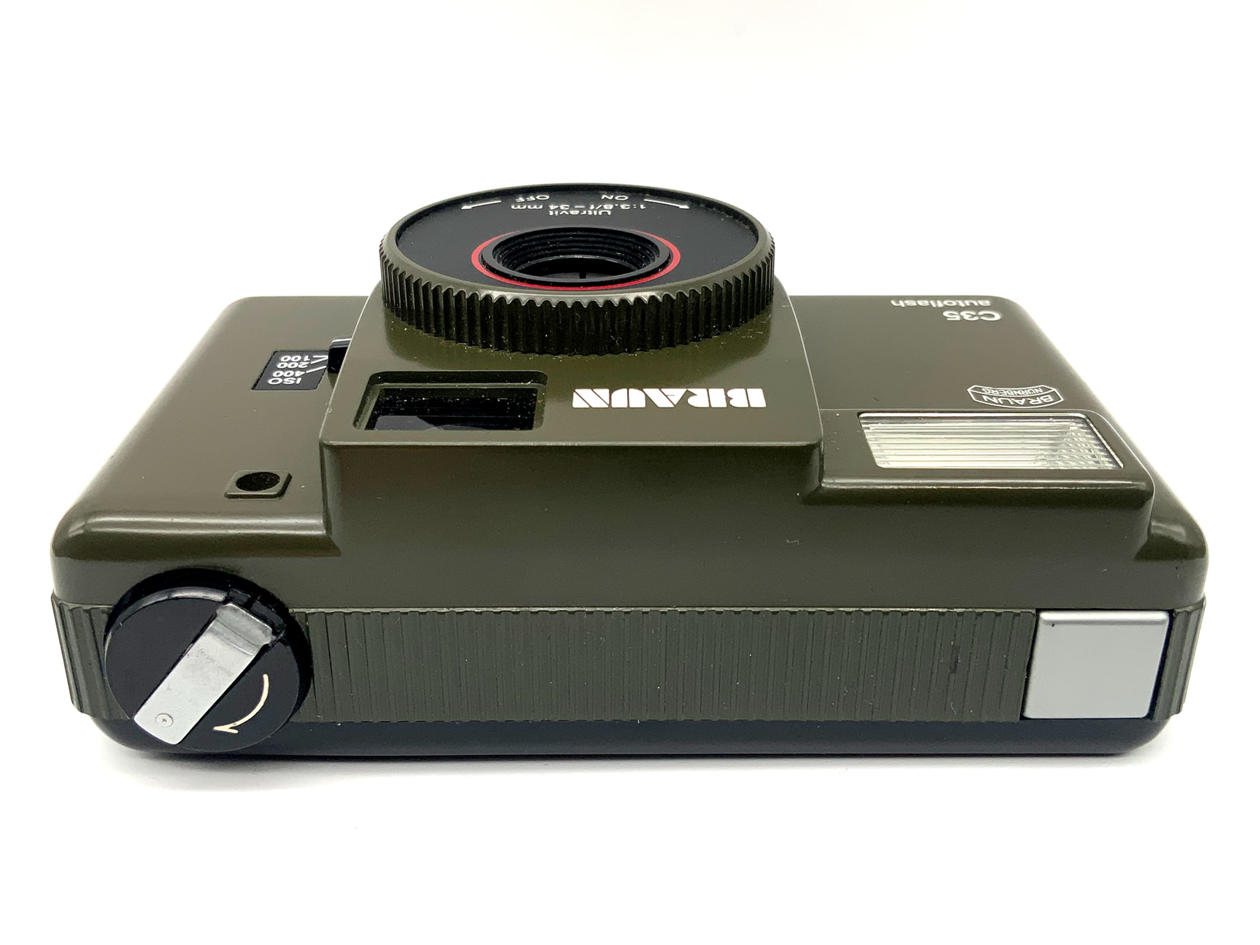 Appareil photo compact Braun C35 avec flash automatique et caméra analogique Ultravit 1:3.8/34mm