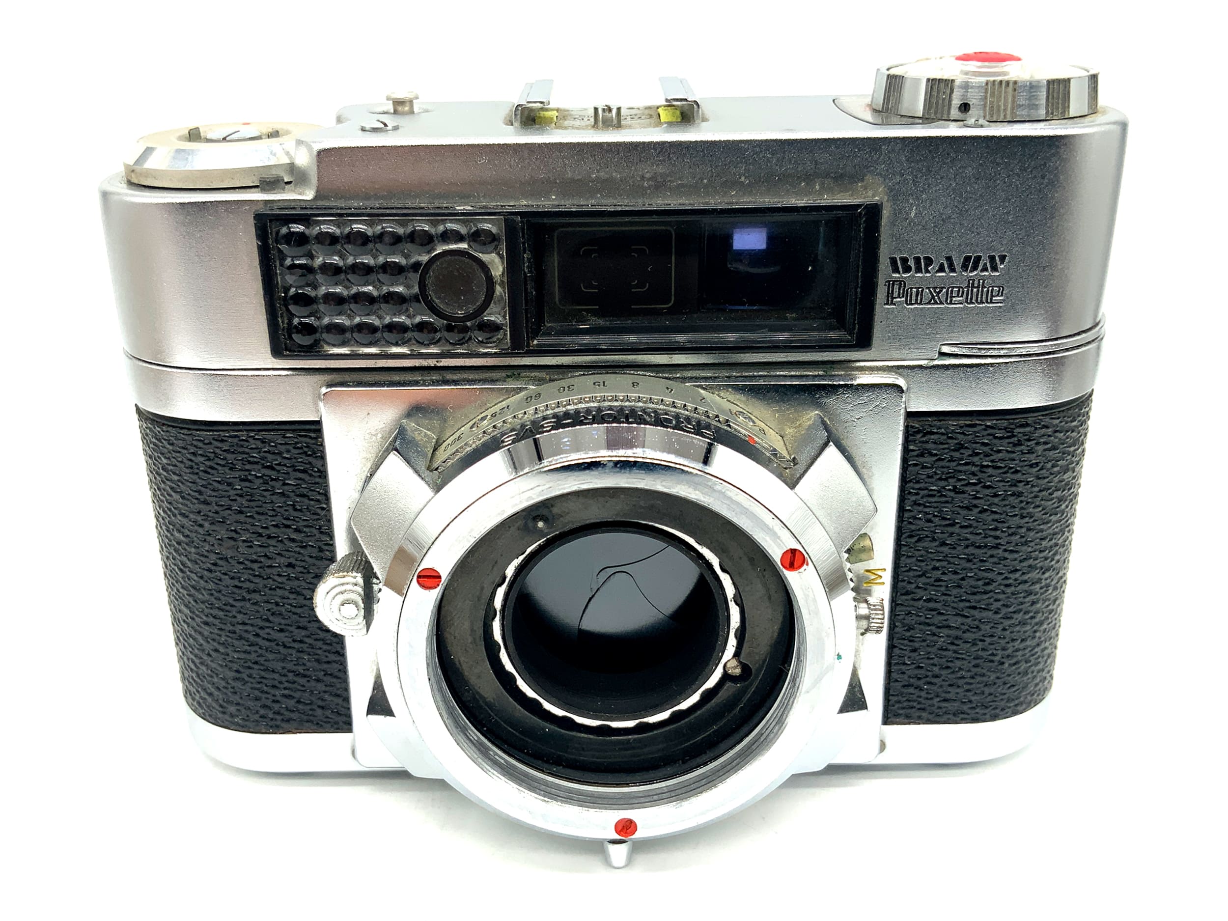 Braun Paxette Super II BL Sucherkamera mit M39 Prontor-SVS Analogkamera