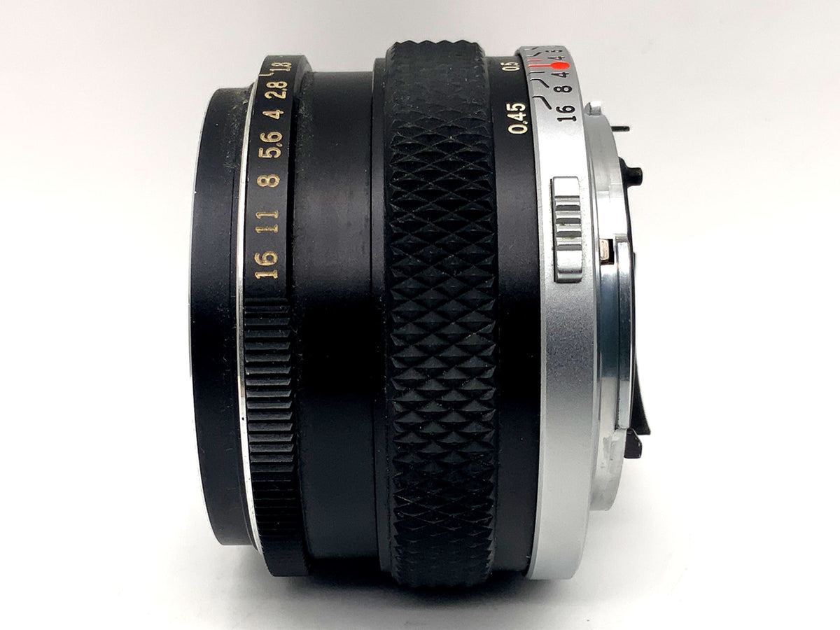Objectif Olympus 50 mm 1:1,8 Objectif principal du système F.Zuiko Auto-S OM (Olympus OM)