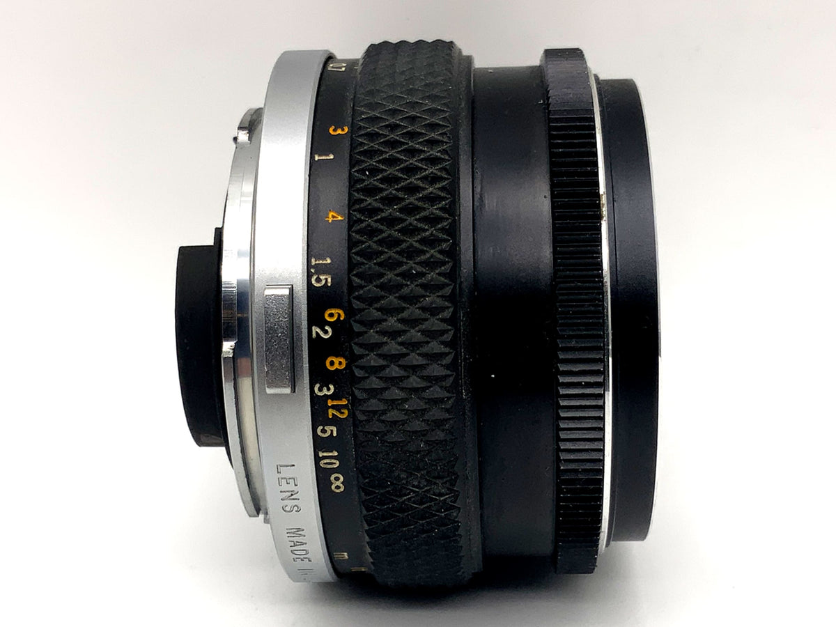 Objectif Olympus 50 mm 1:1,8 Objectif principal du système F.Zuiko Auto-S OM (Olympus OM)
