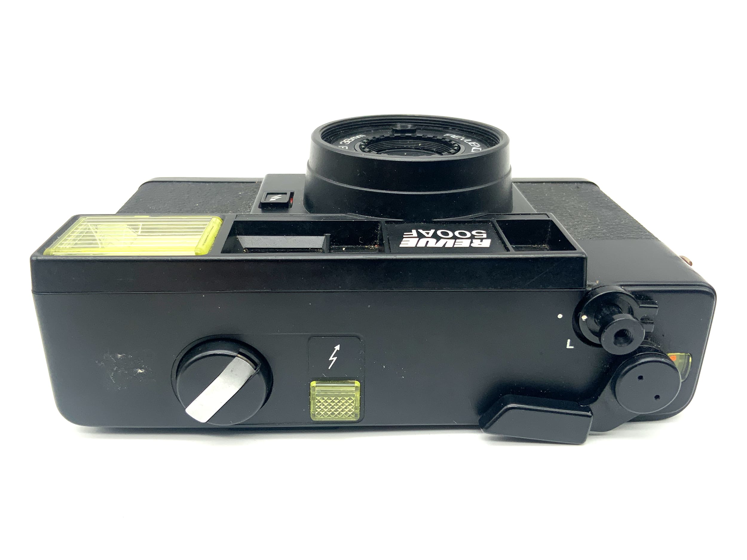 Revue 500AF Point&amp;Shoot with Revuenon 1:2.8/38mm compact camera analog camera