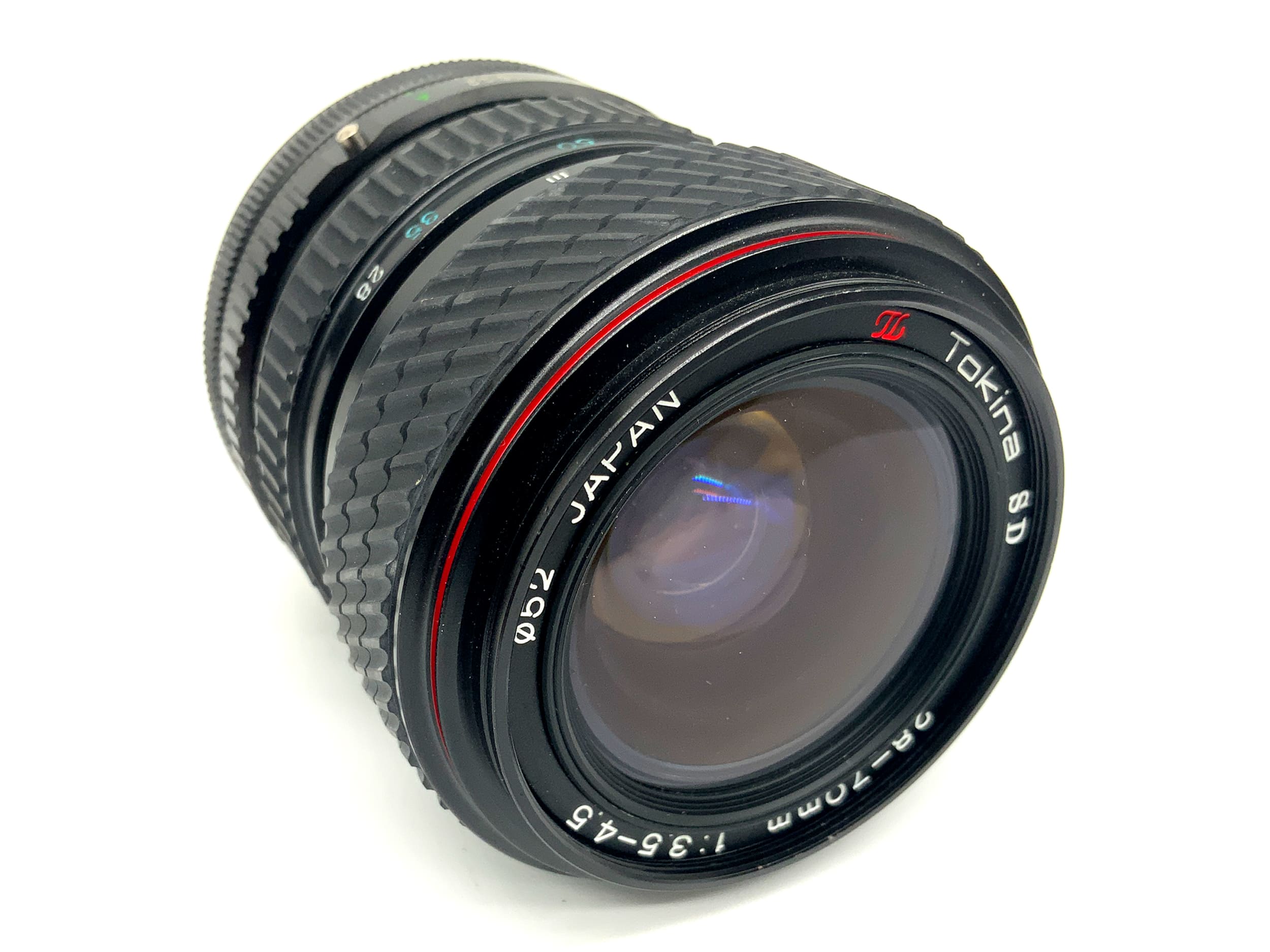 Tokina SD II 28-70mm 1:3.5-4.5 Objektiv Zoomobjektiv (Canon FD) Text lesen!