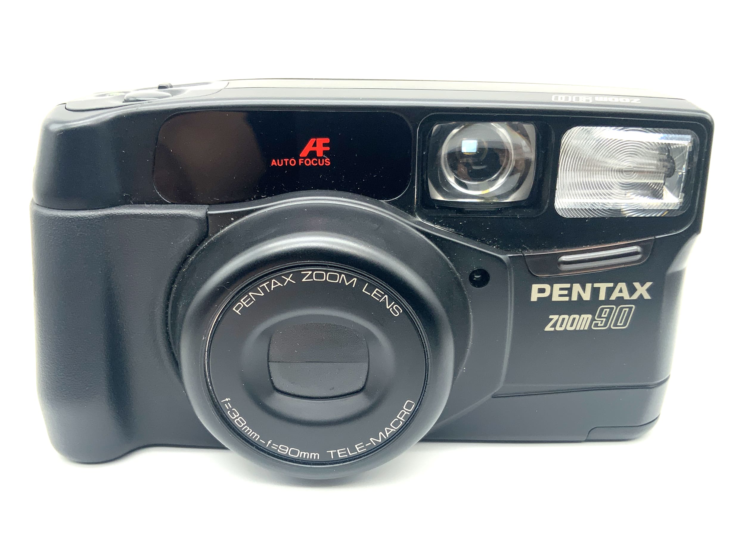 Appareil photo argentique Pentax Zoom 90 avec objectif zoom f=38-90mm télémacro
