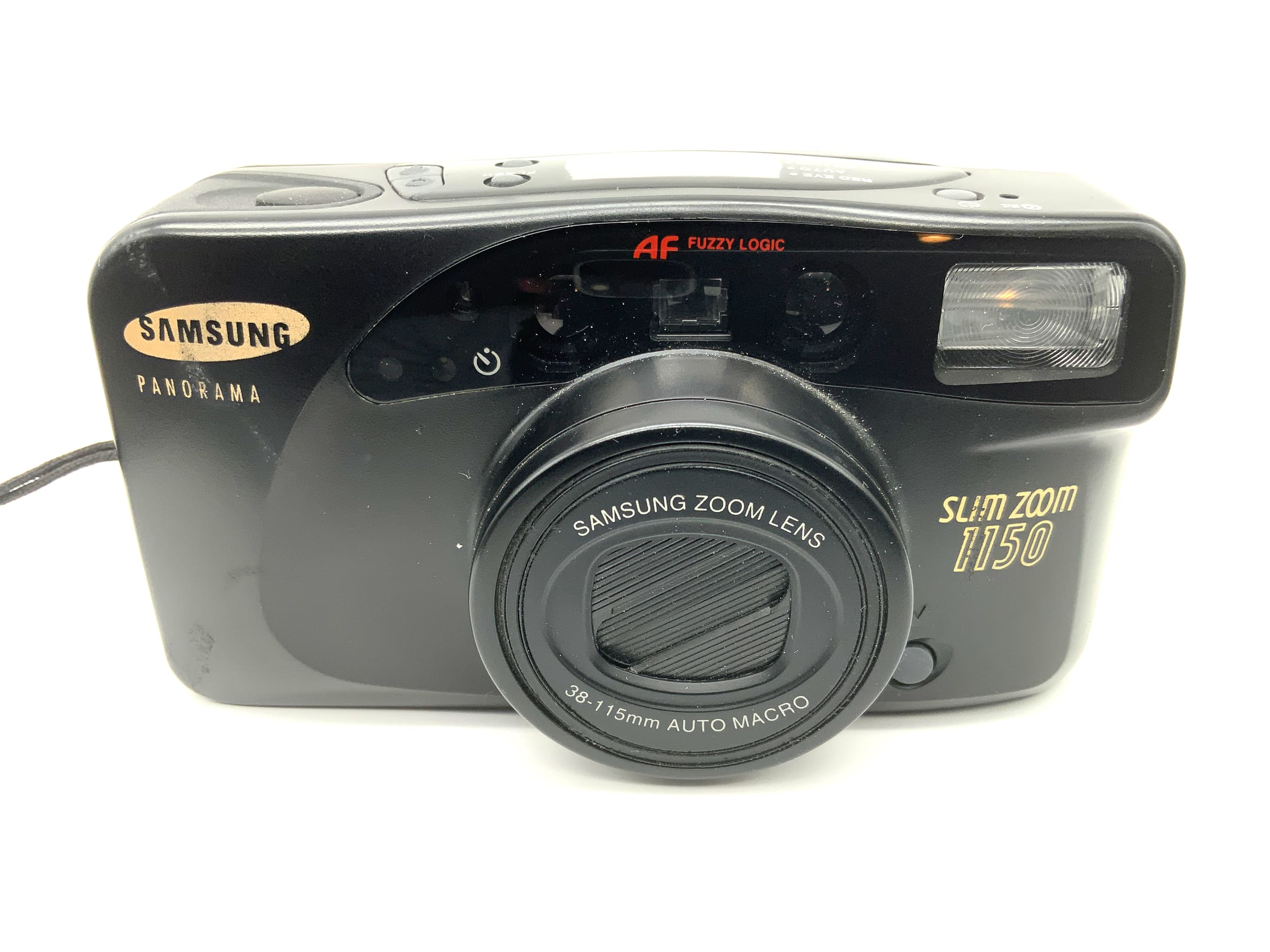 Appareil photo analogique compact Samsung Slim Zoom 1150 avec objectif 38-115 mm et macro automatique