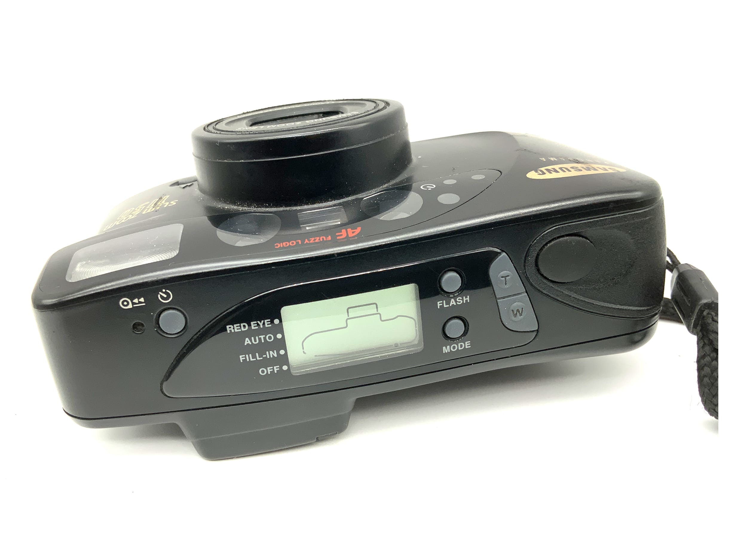 Appareil photo analogique compact Samsung Slim Zoom 1150 avec objectif 38-115 mm et macro automatique