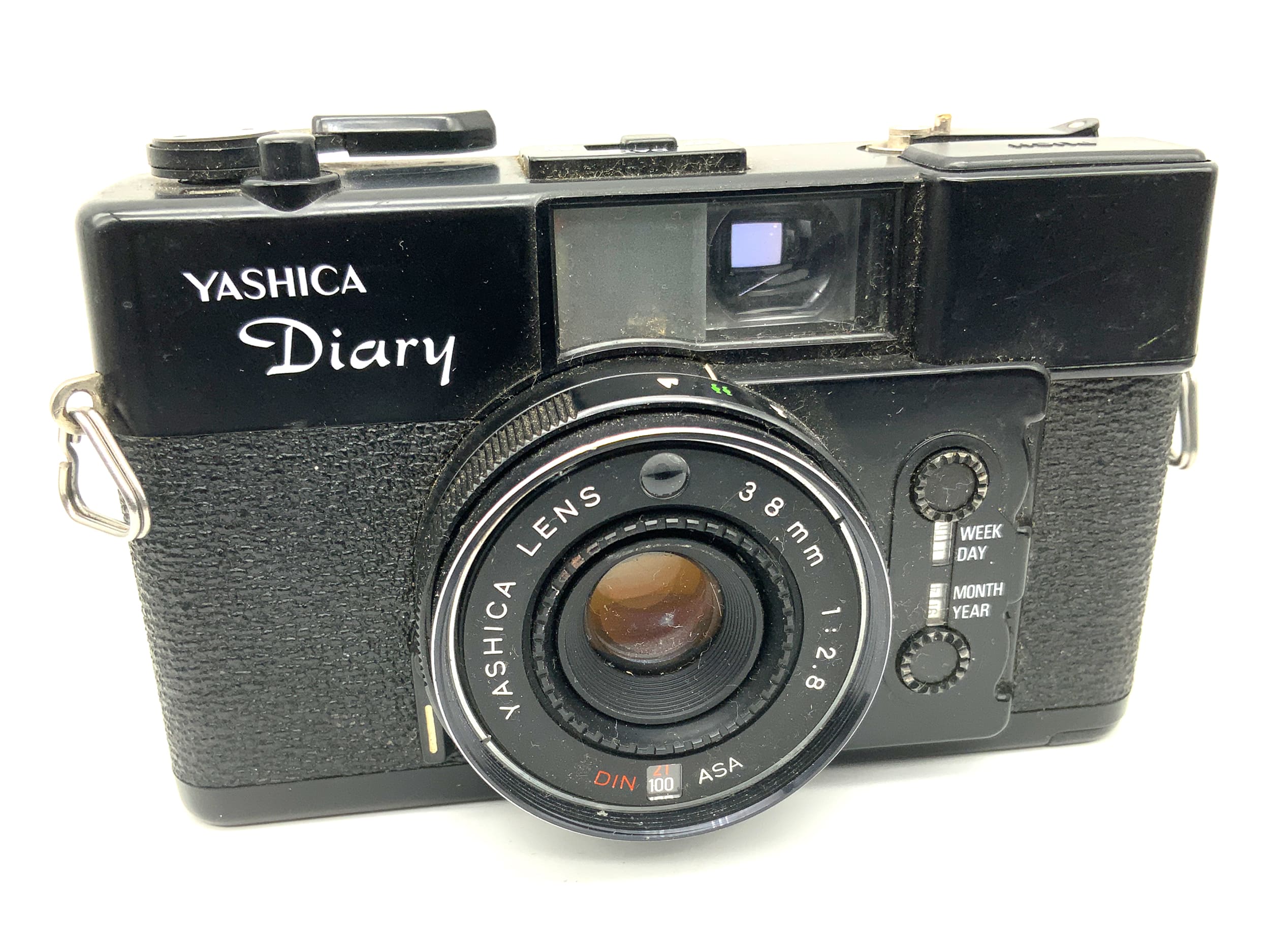 Appareil photo analogique Yashica Diary Point&amp;Shoot avec objectif Yashica 1:2.8/38 mm