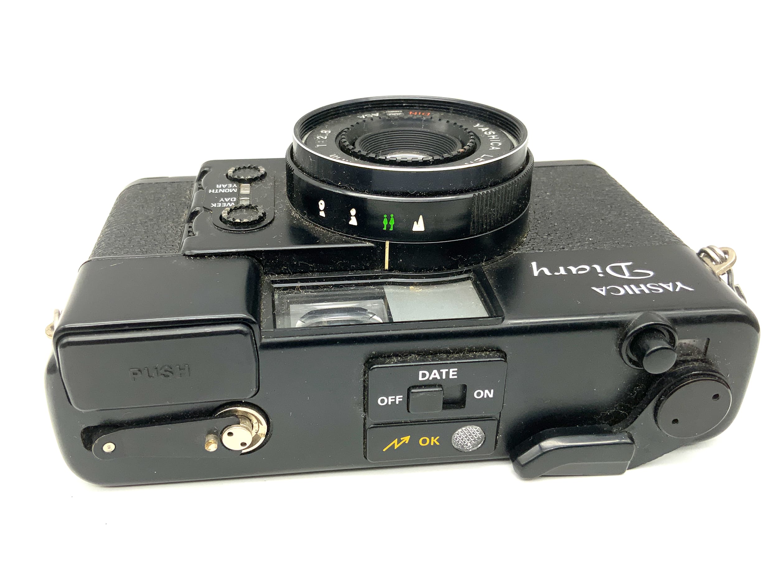 Appareil photo analogique Yashica Diary Point&amp;Shoot avec objectif Yashica 1:2.8/38 mm