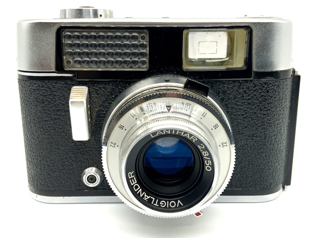 Voigtländer Vito CD Sucherkamera mit Lanthar 2.8/50 Pronto Analogkamera