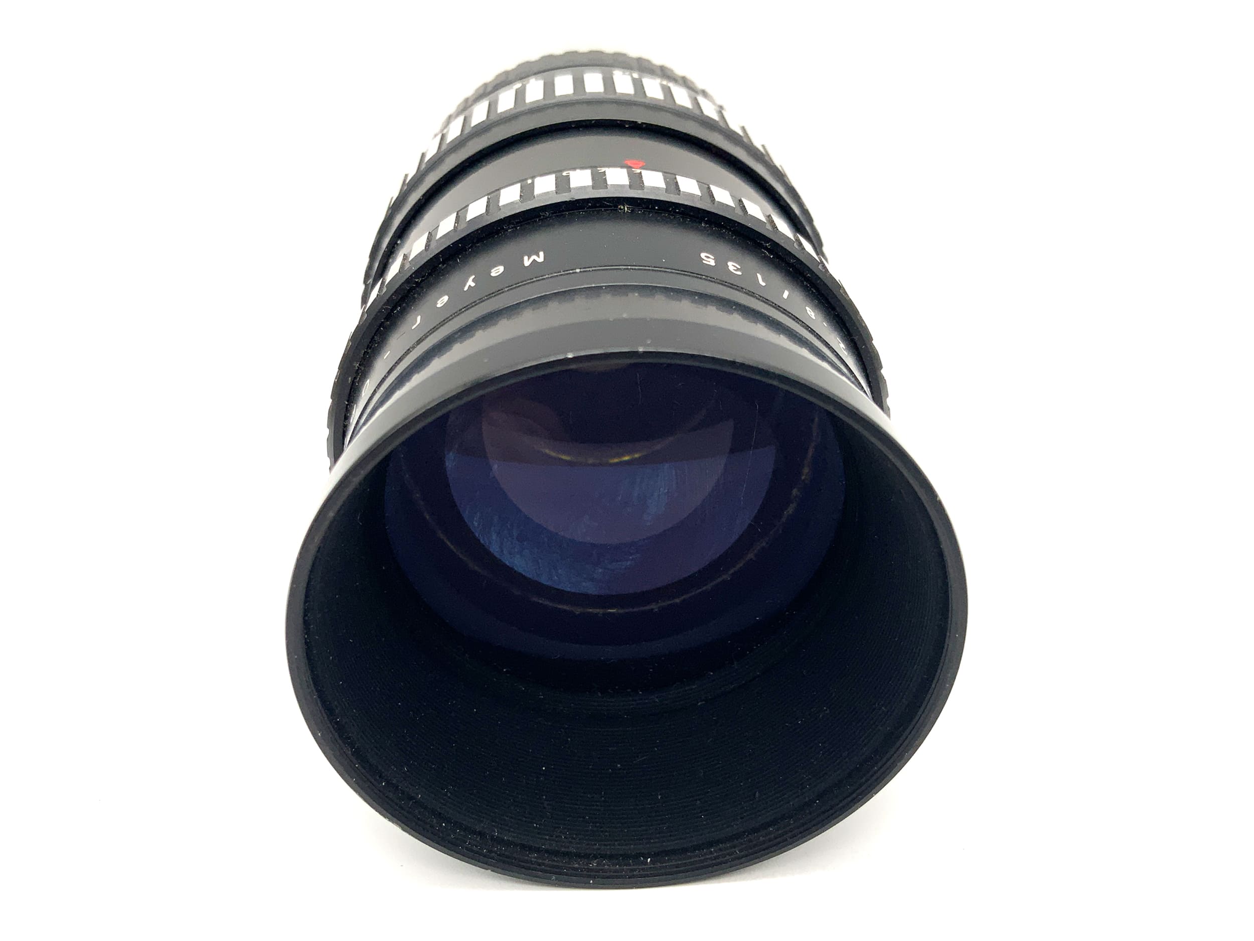 Meyer Optik Görlitz 135mm 1:2.8 lens Q1 Orestor Zebra fixed focal length (Exa)