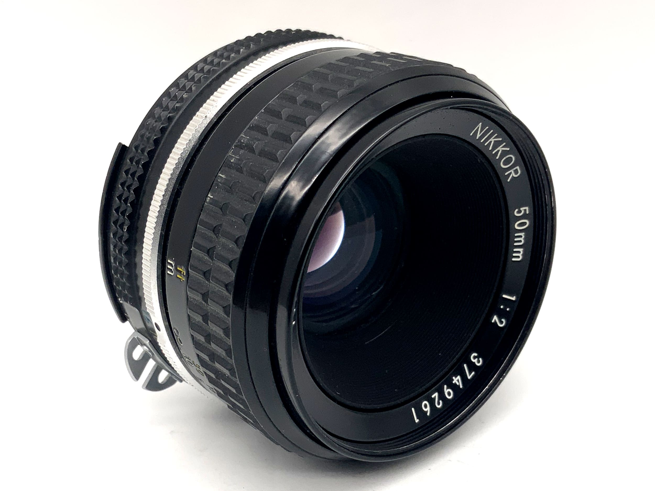 Nikon 50mm 1:2 lens Ai Nikkor prime lens (Nikon F)