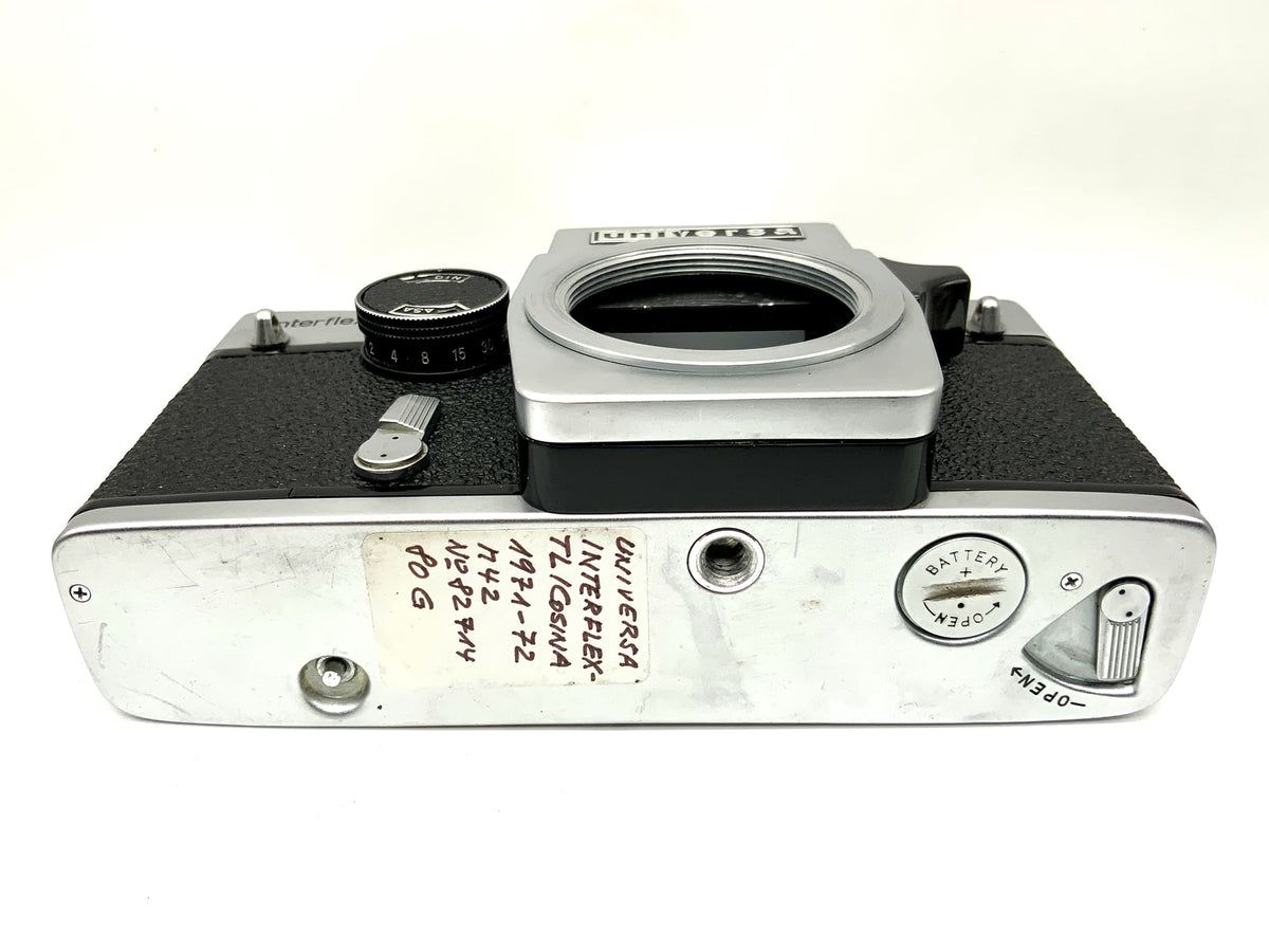 Universa Interflex-TL SLR !Beli défectueux ! Boîtier reflex analogique 35 mm (M42)