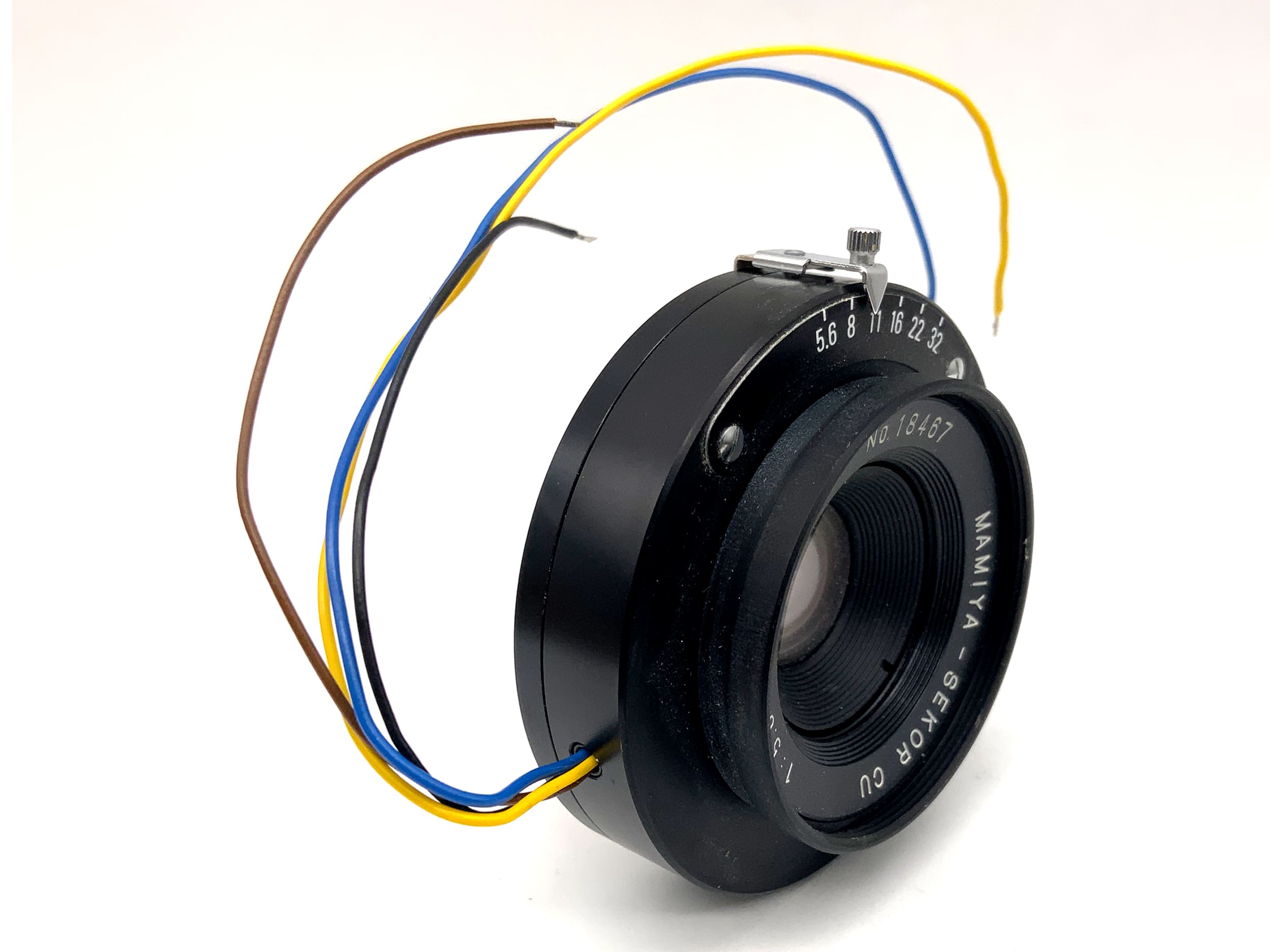 Mamiya 65mm 1:5.6 lens Sekor CU Copal fixed focal length (screw mount)