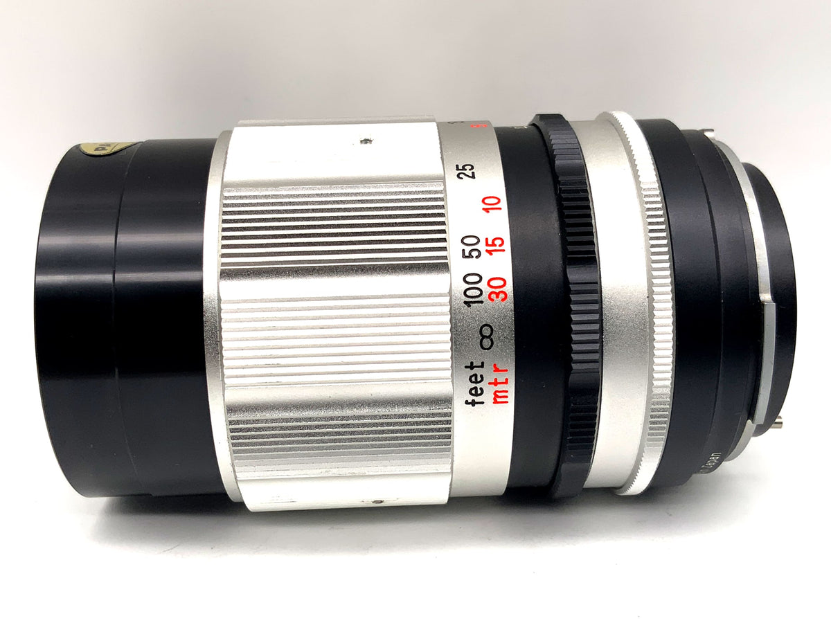 Objectif Petri 135 mm 1:3.5 rouge CC (baïonnette Petri)