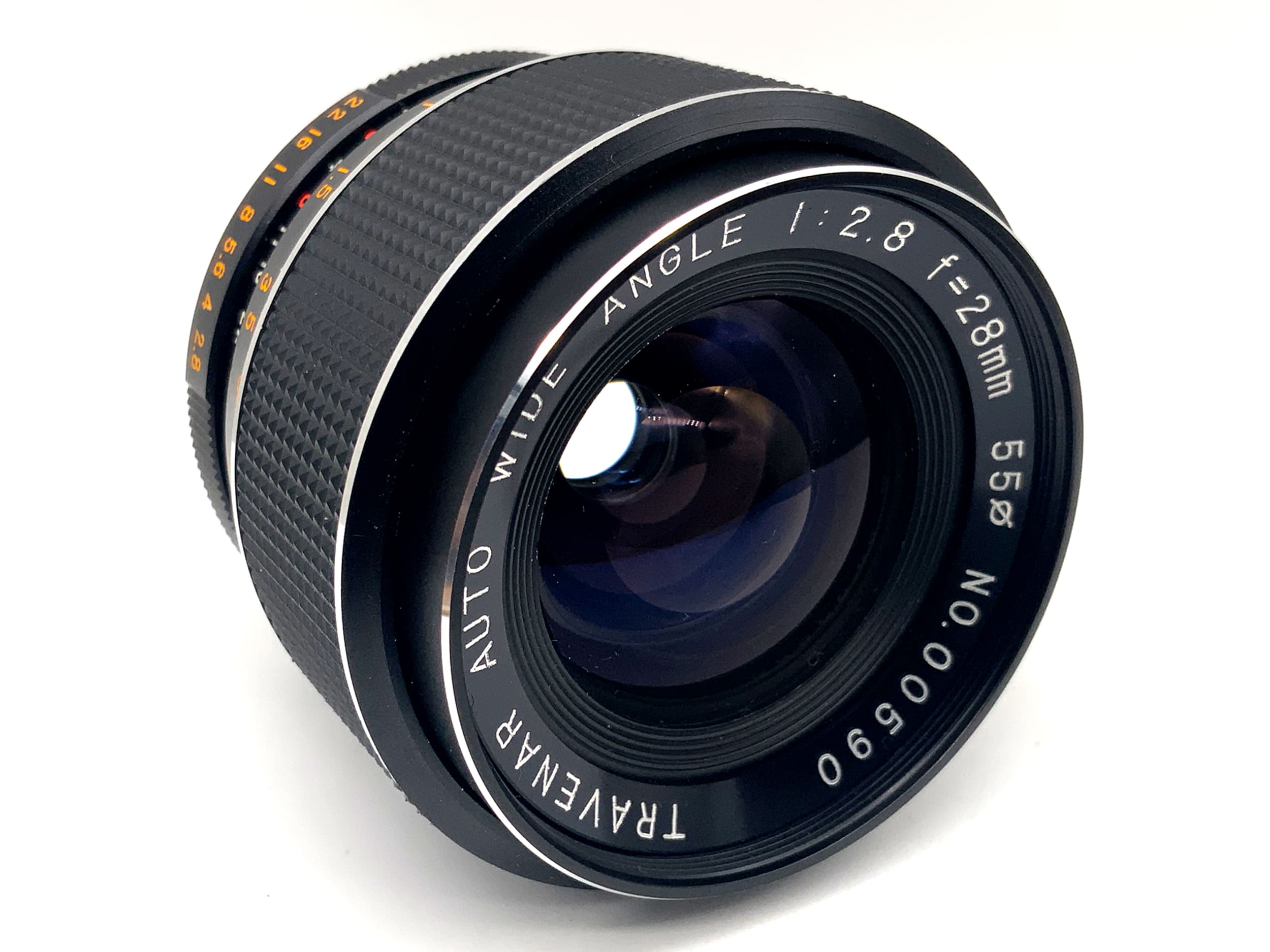 Travenar 28mm 1:2.8 Lens Auto Wide Angle Prime Lens (M42)