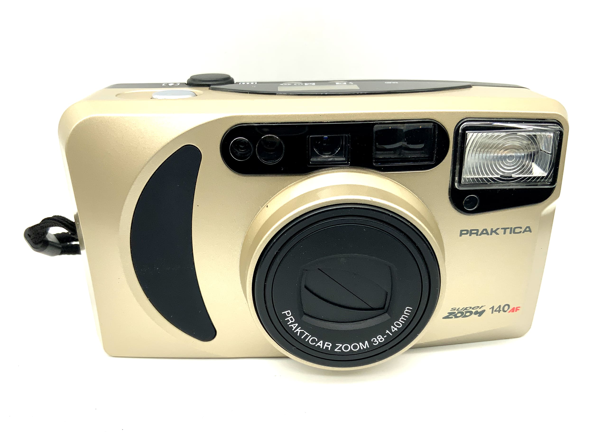 Appareil photo compact Praktica Super Zoom 140AF avec objectif analogique Praktica Zoom 38-140 mm