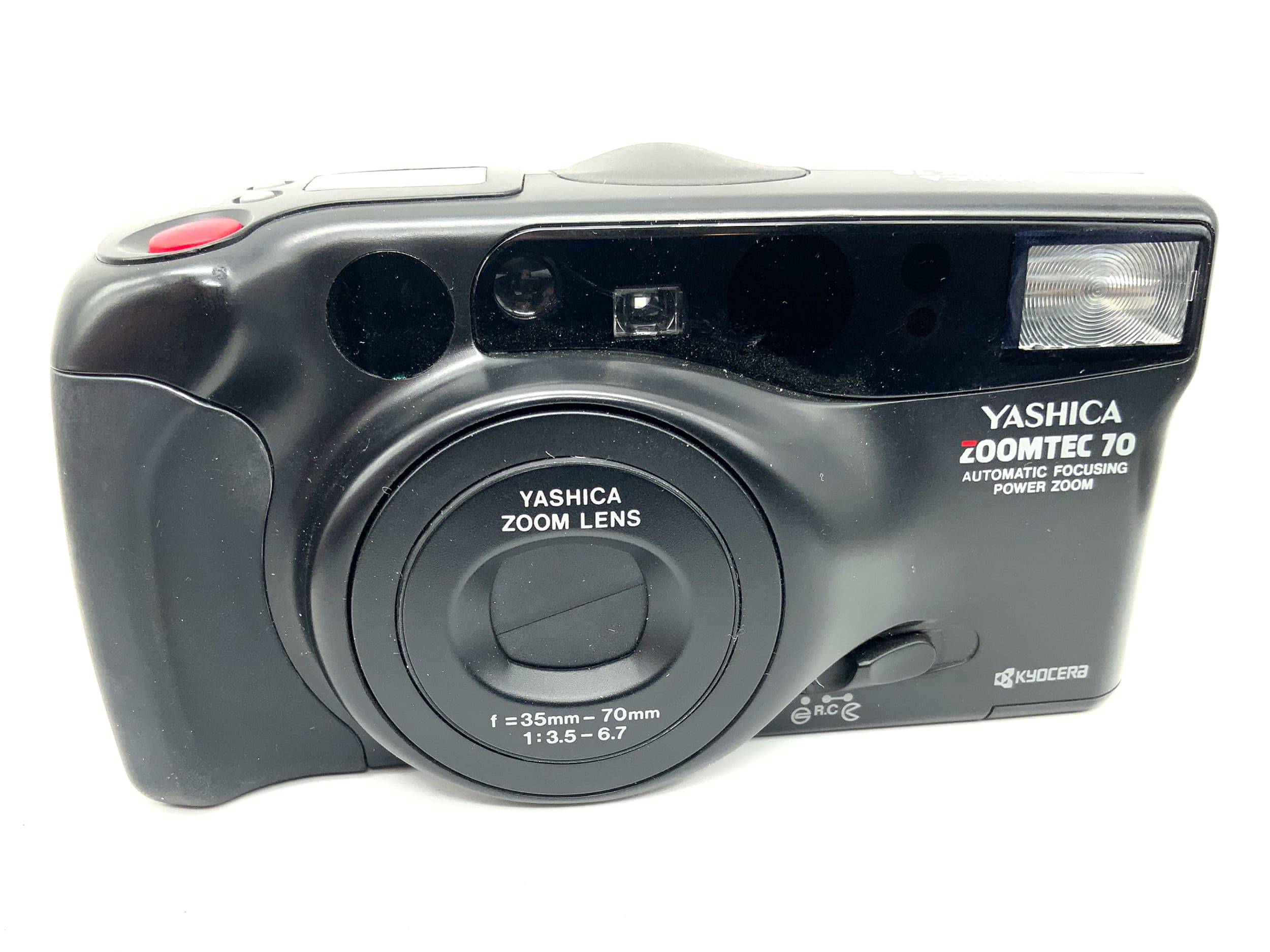 Appareil photo analogique Yashica Zoomtec 70 Point&amp;Shoot avec objectif zoom 35-70 mm 1:3,5-6,7