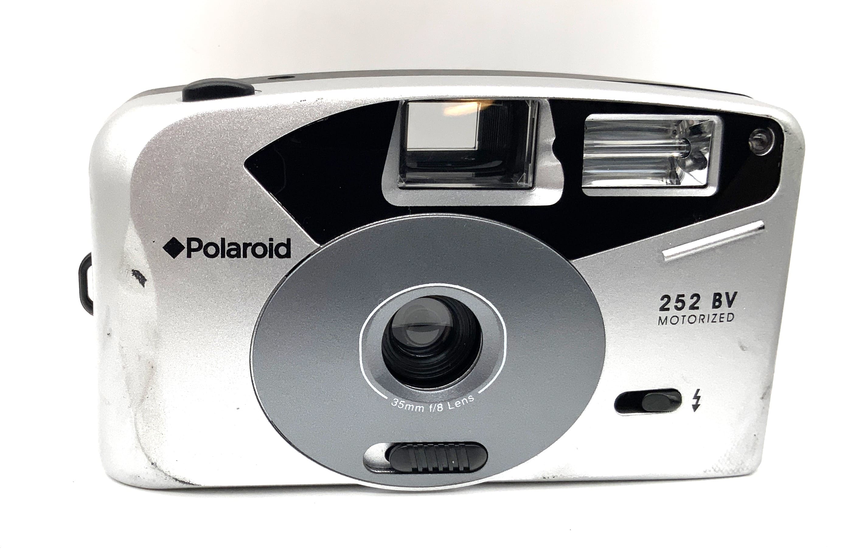 Polaroid 252 BV Point&amp;Shoot, appareil photo compact analogique avec objectif 35 mm f/8