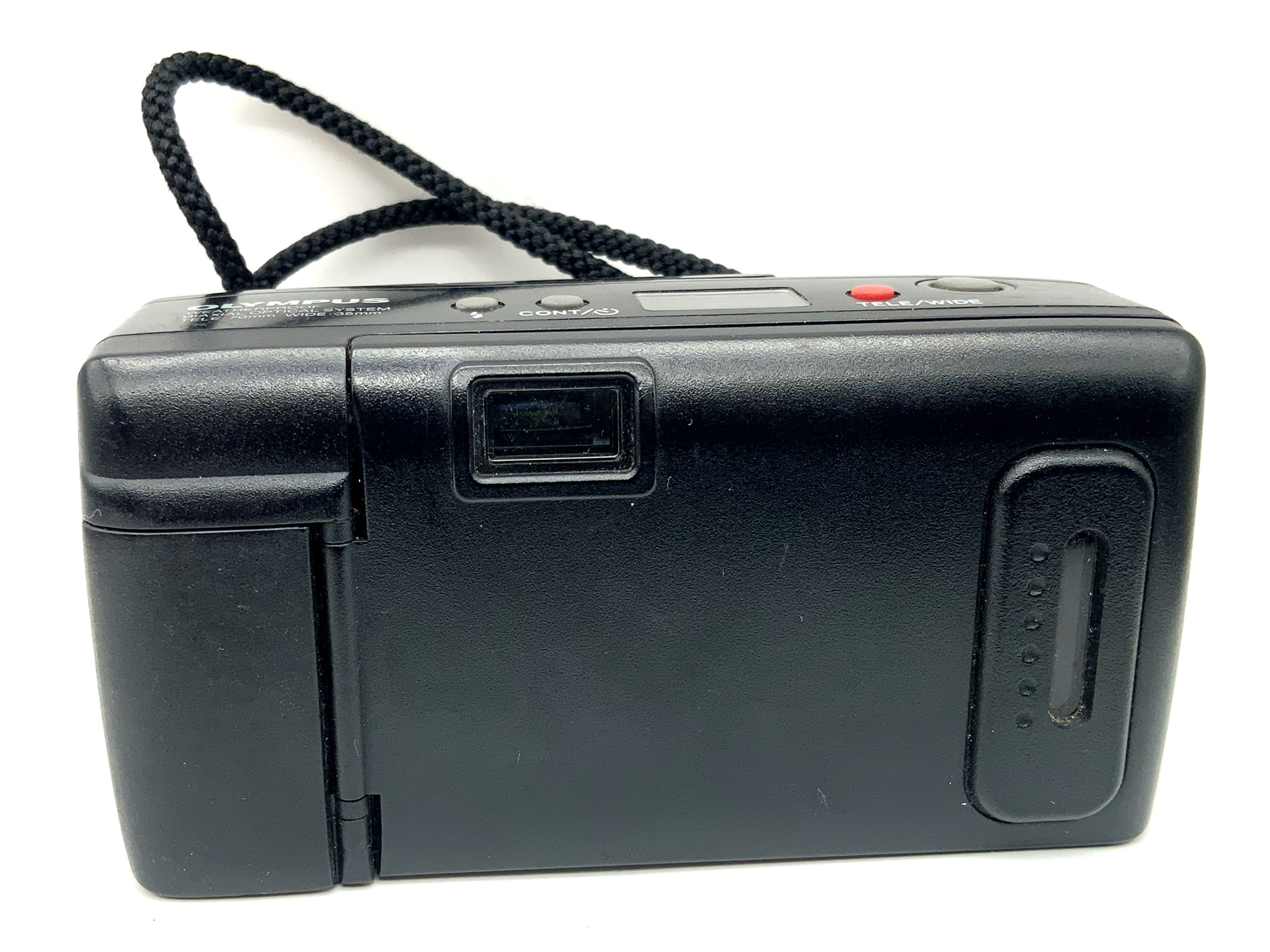 Appareil photo argentique Olympus AF-1 Twin Point&amp;Shoot avec objectif Olympus 35-70 mm