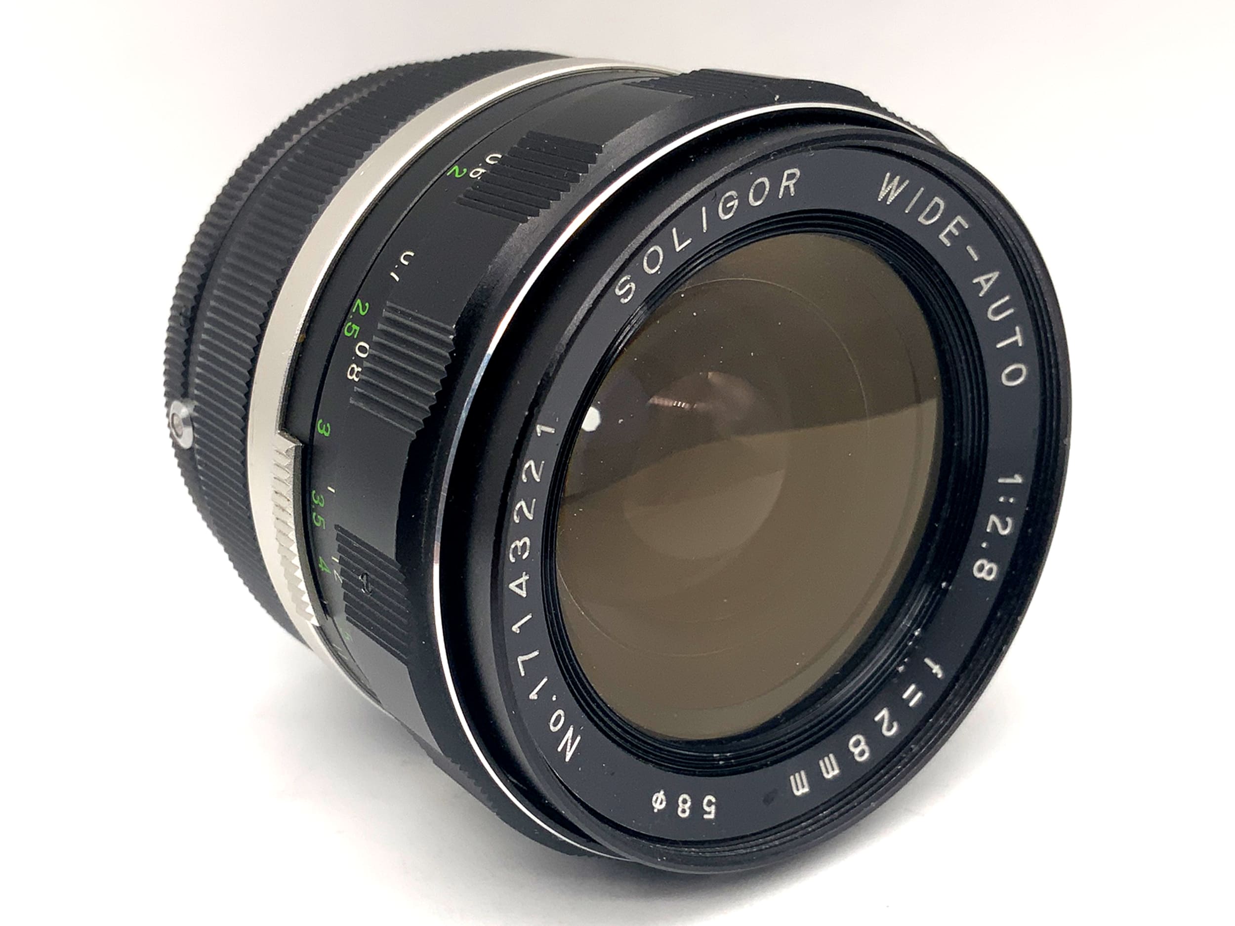 Soligor 28mm 1:2.8 Wide-Auto Prime Lens (Miranda Mount)