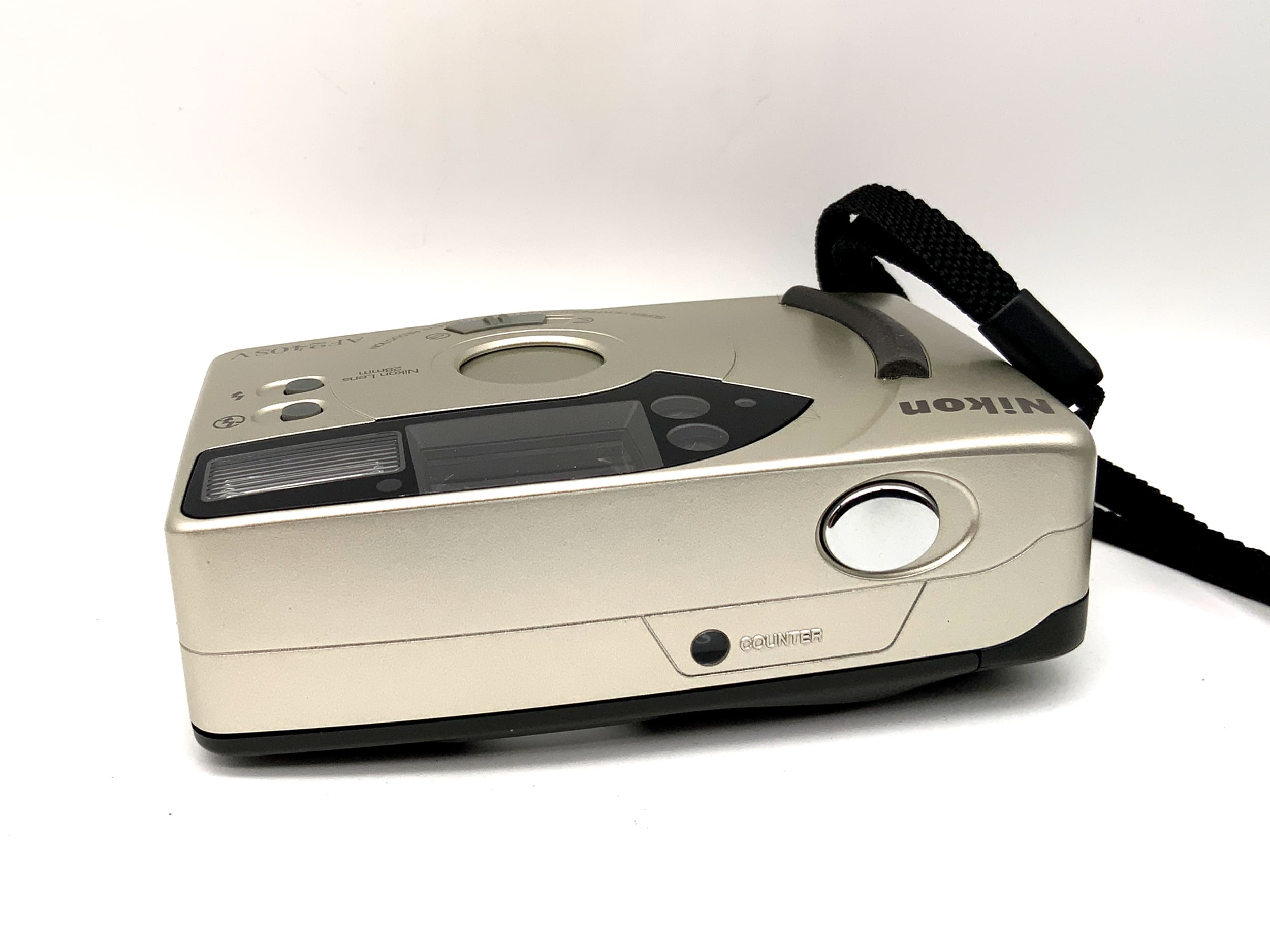 Appareil photo compact argentique Nikon AF240SV avec objectif Nikon 28 mm