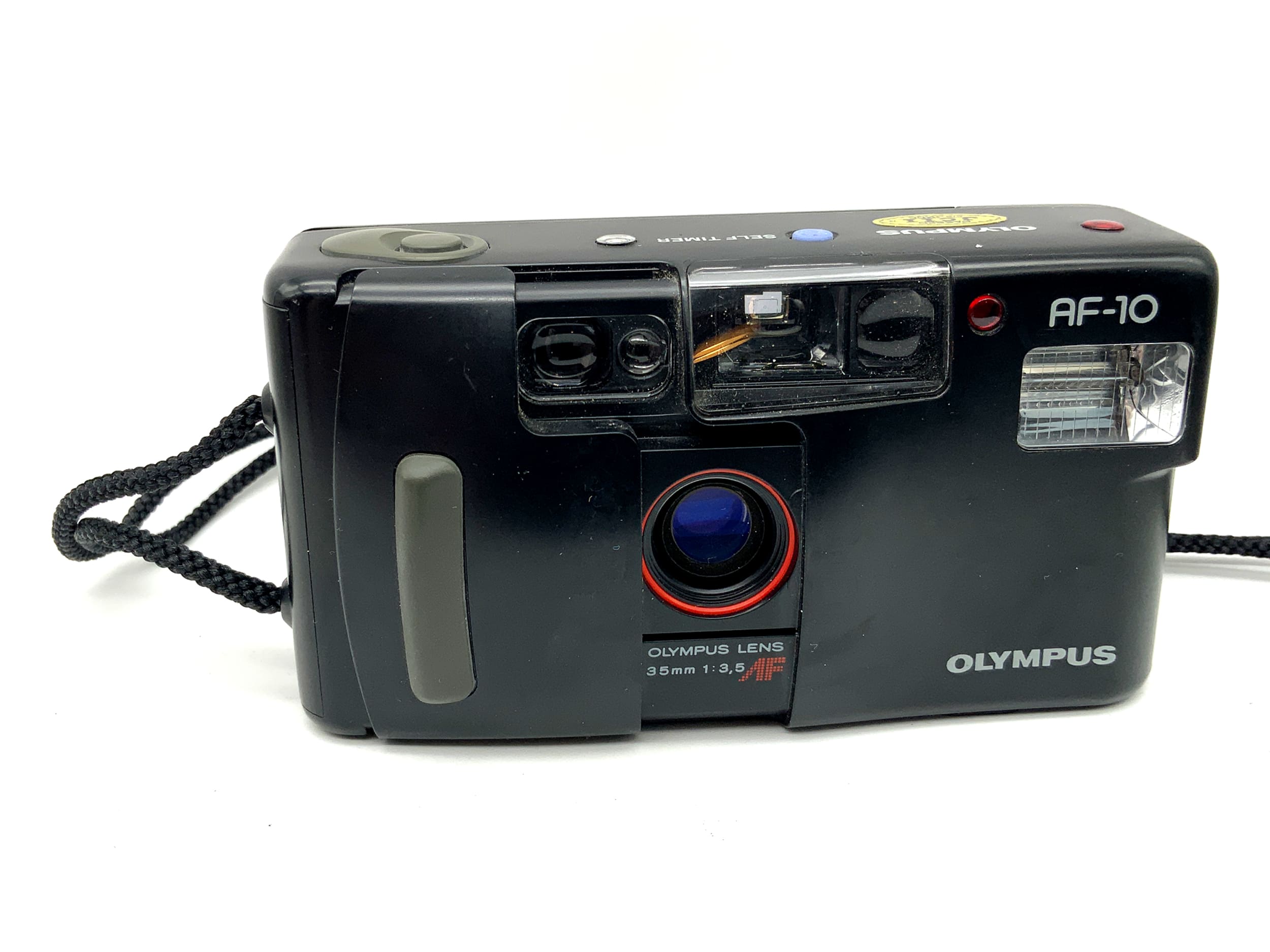 Appareil photo argentique Olympus AF-10 Compact &amp; Shoot avec objectif Olympus 35 mm f/3,5