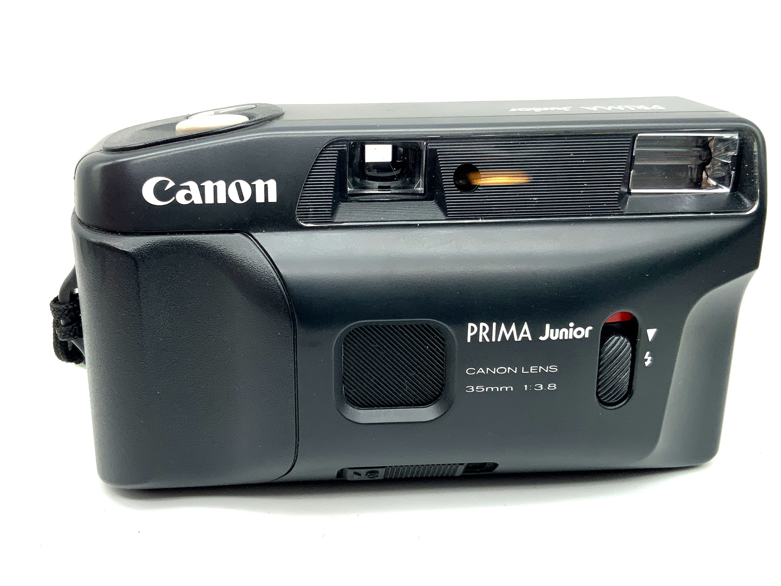 Appareil photo analogique Canon Prima Junior Point&amp;Shoot avec objectif Canon 35 mm f/3.8