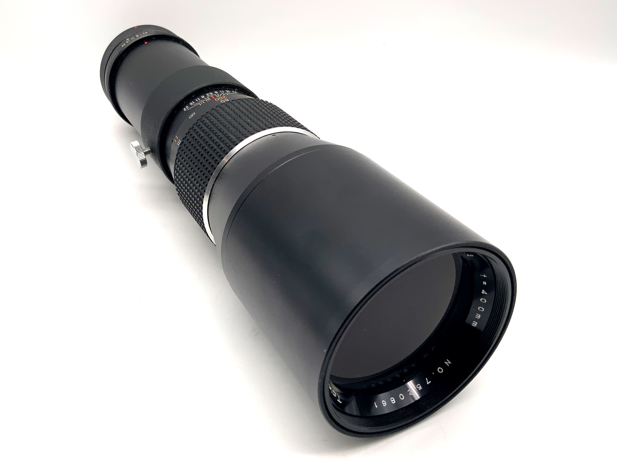 Tokina 400mm 1:6.3 Telephoto Auto Prime Lens (Canon FD)