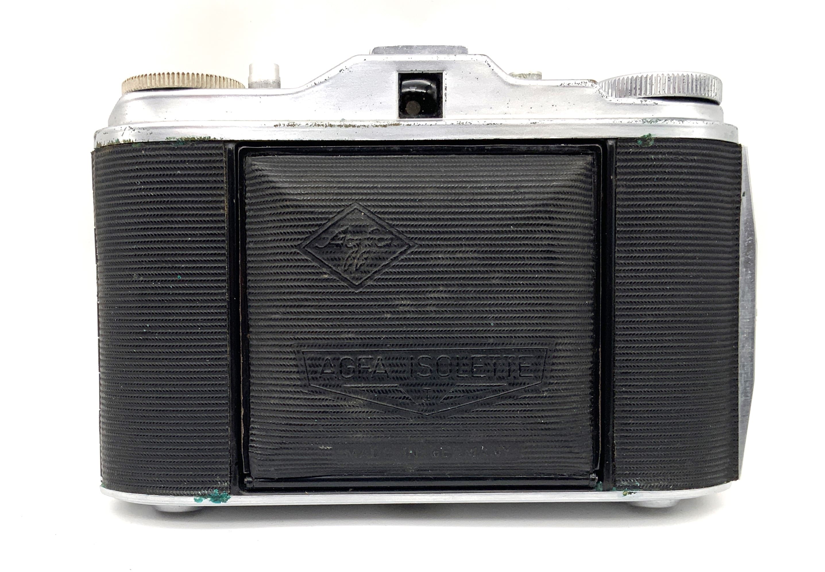 Agfa Isolette I folding camera with Agnar 1:4.5/85 analog camera