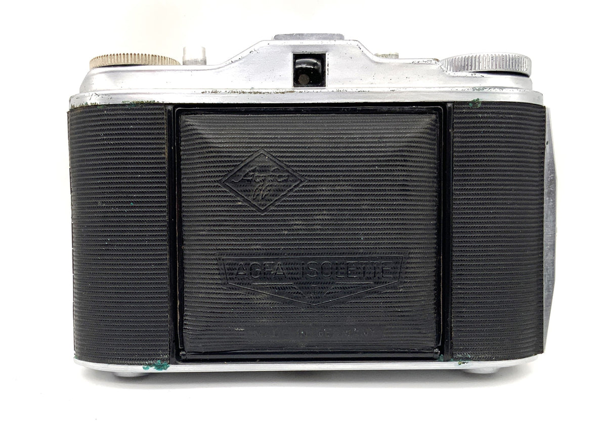 Agfa Isolette I folding camera with Agnar 1:4.5/85 analog camera