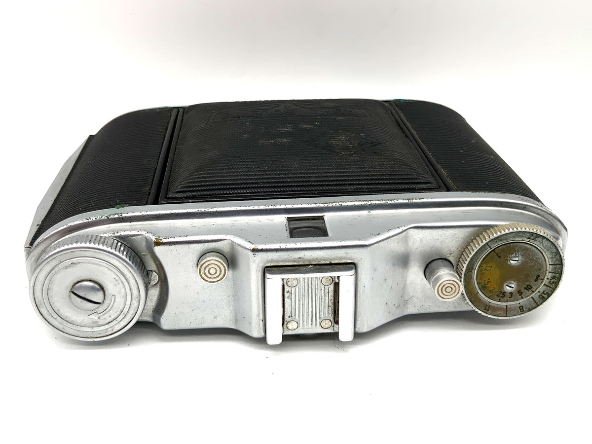 Appareil photo pliant Agfa Isolette I avec objectif argentique Agnar 1:4.5/85