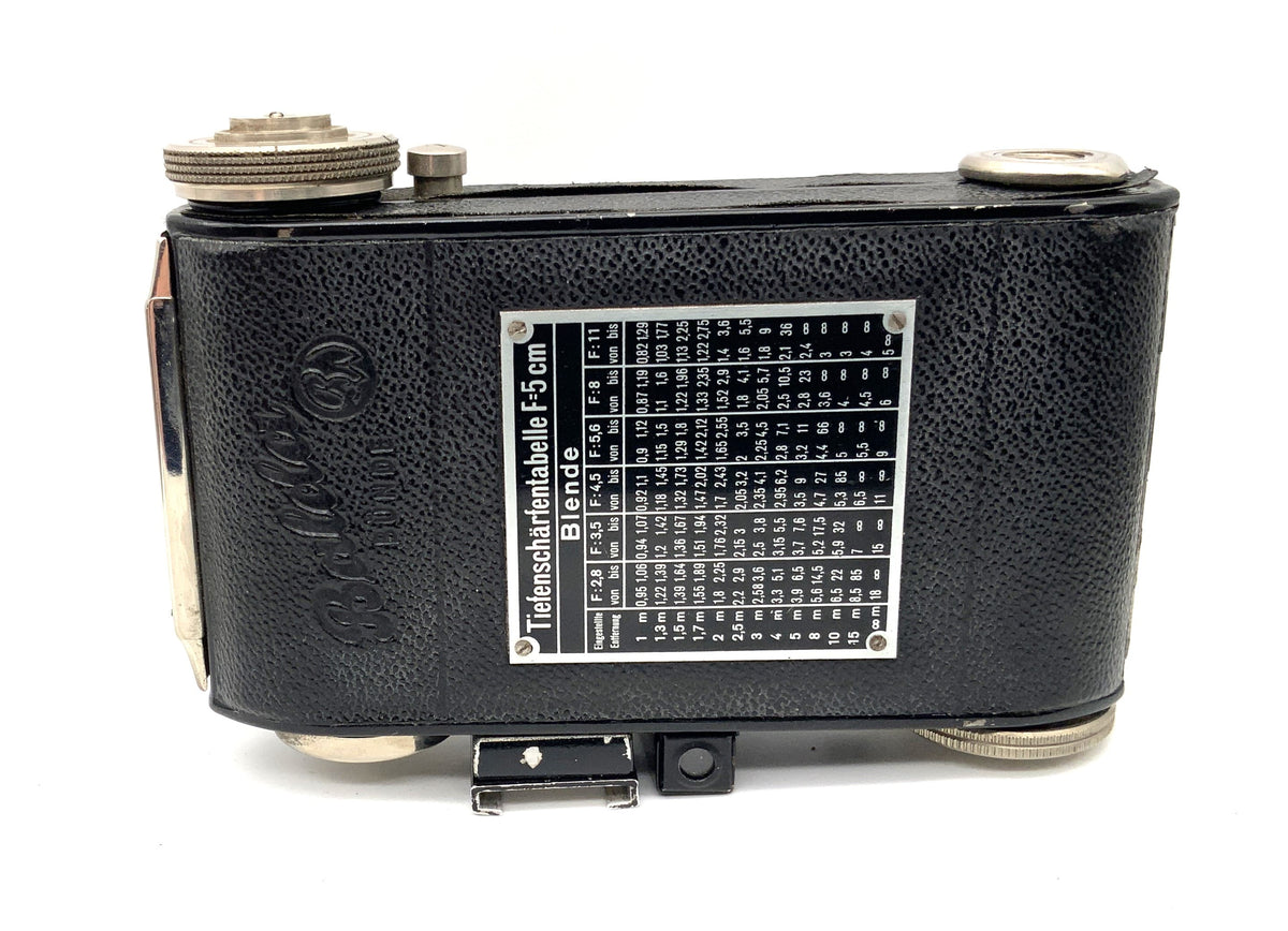 Balda Baldalette folding camera with Radionar 1:2.9/50 analog camera