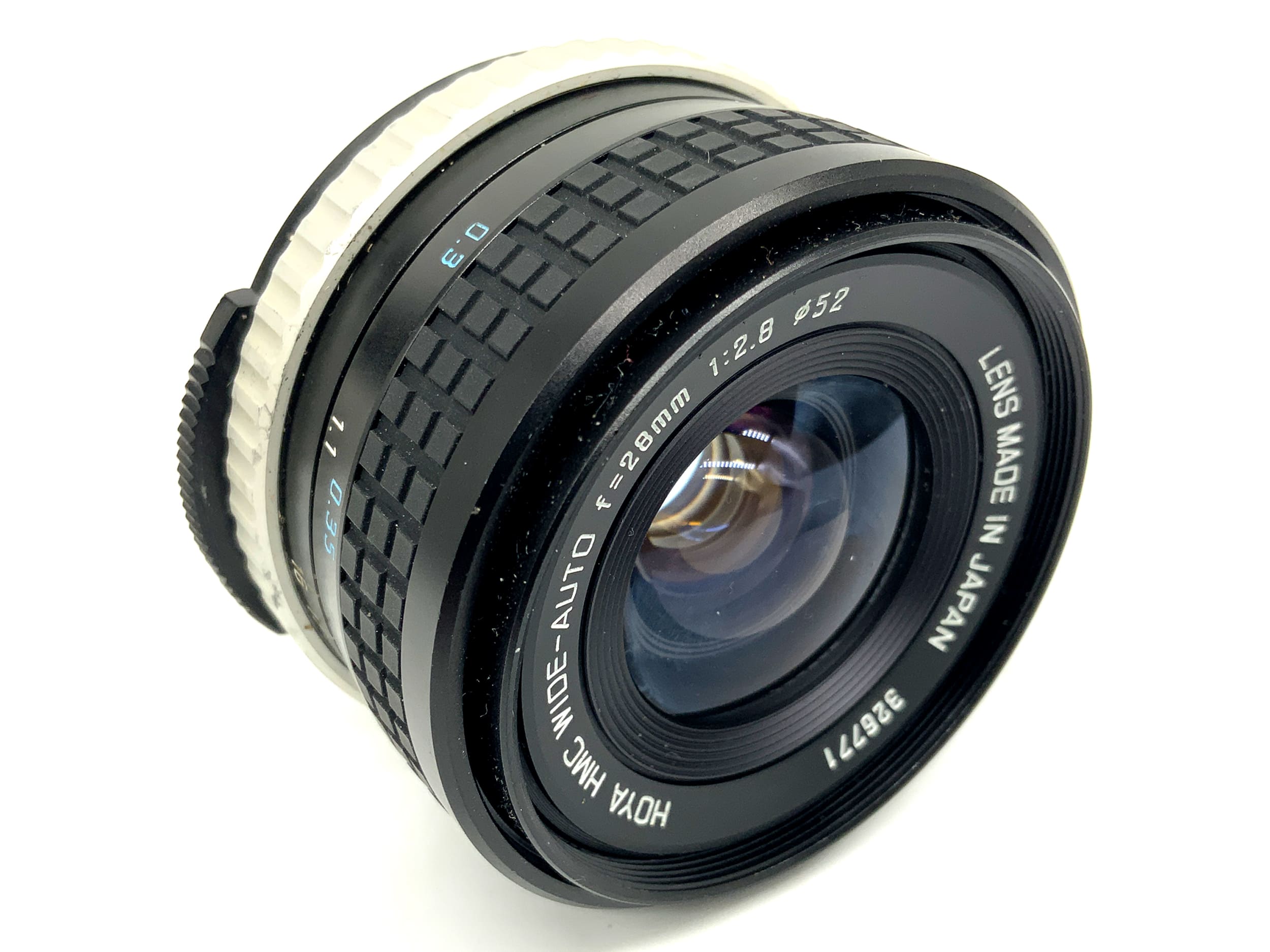 Hoya HMC Wide-Auto 28mm 1:2.8 Objektiv Festbrennweite (M42) Text lesen!