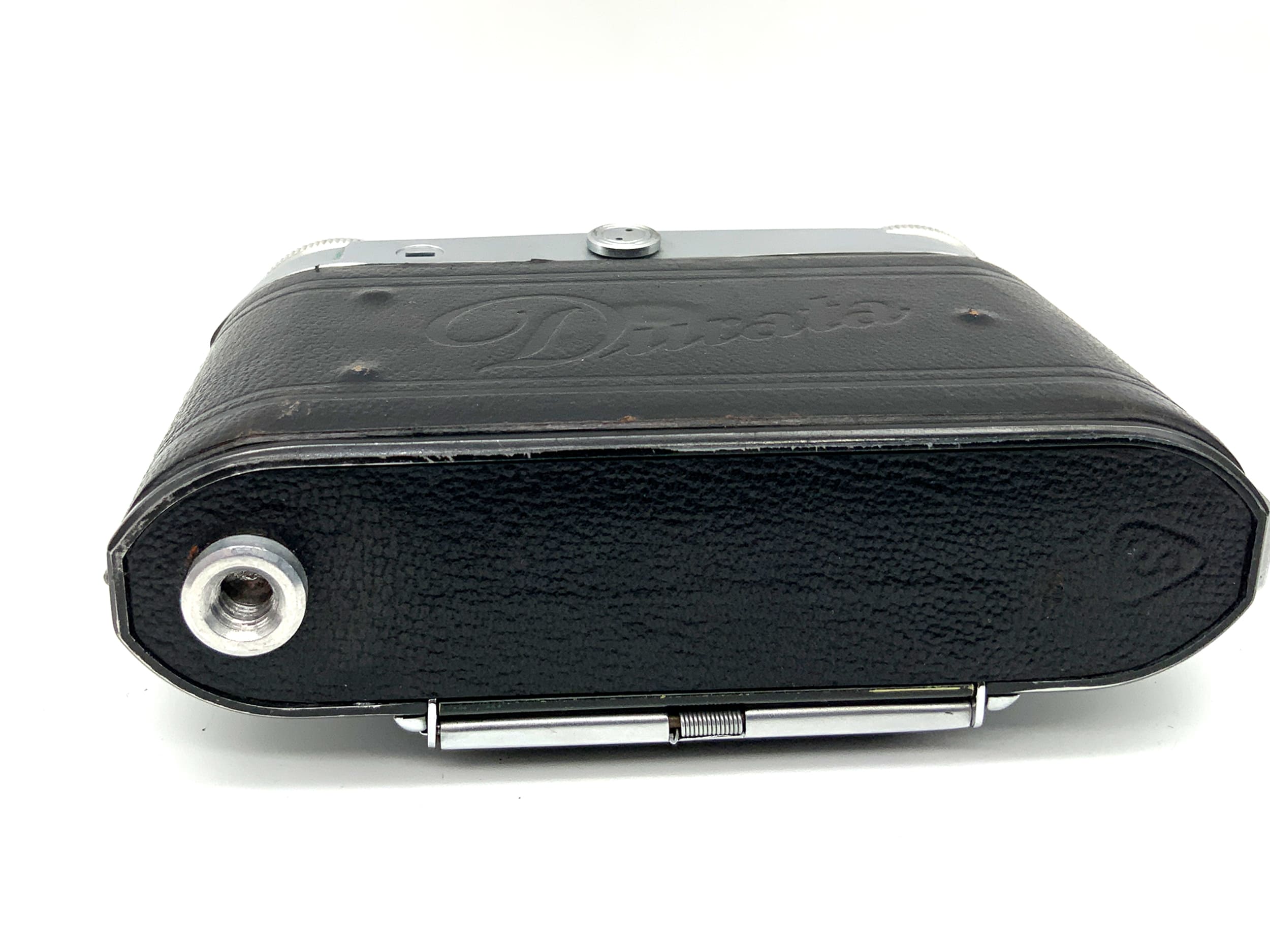 Appareil photo pliant Certo Durata II avec objectif Meyer Optik Trioplan 1:2.9/50 rouge V 0