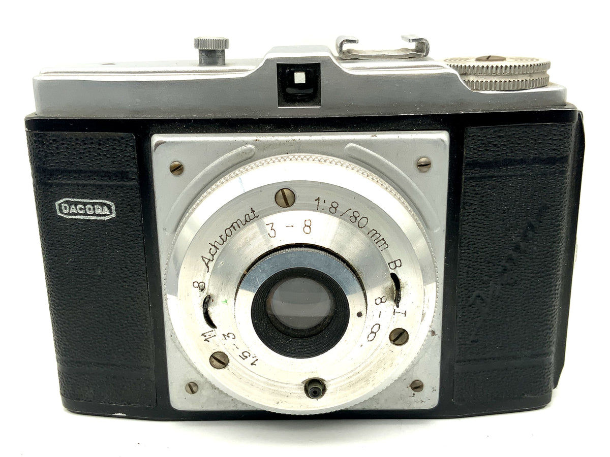 Appareil photo Dacora Digna à visée directe avec objectif achromatique 80 mm f/8, appareil photo compact, appareil photo argentique