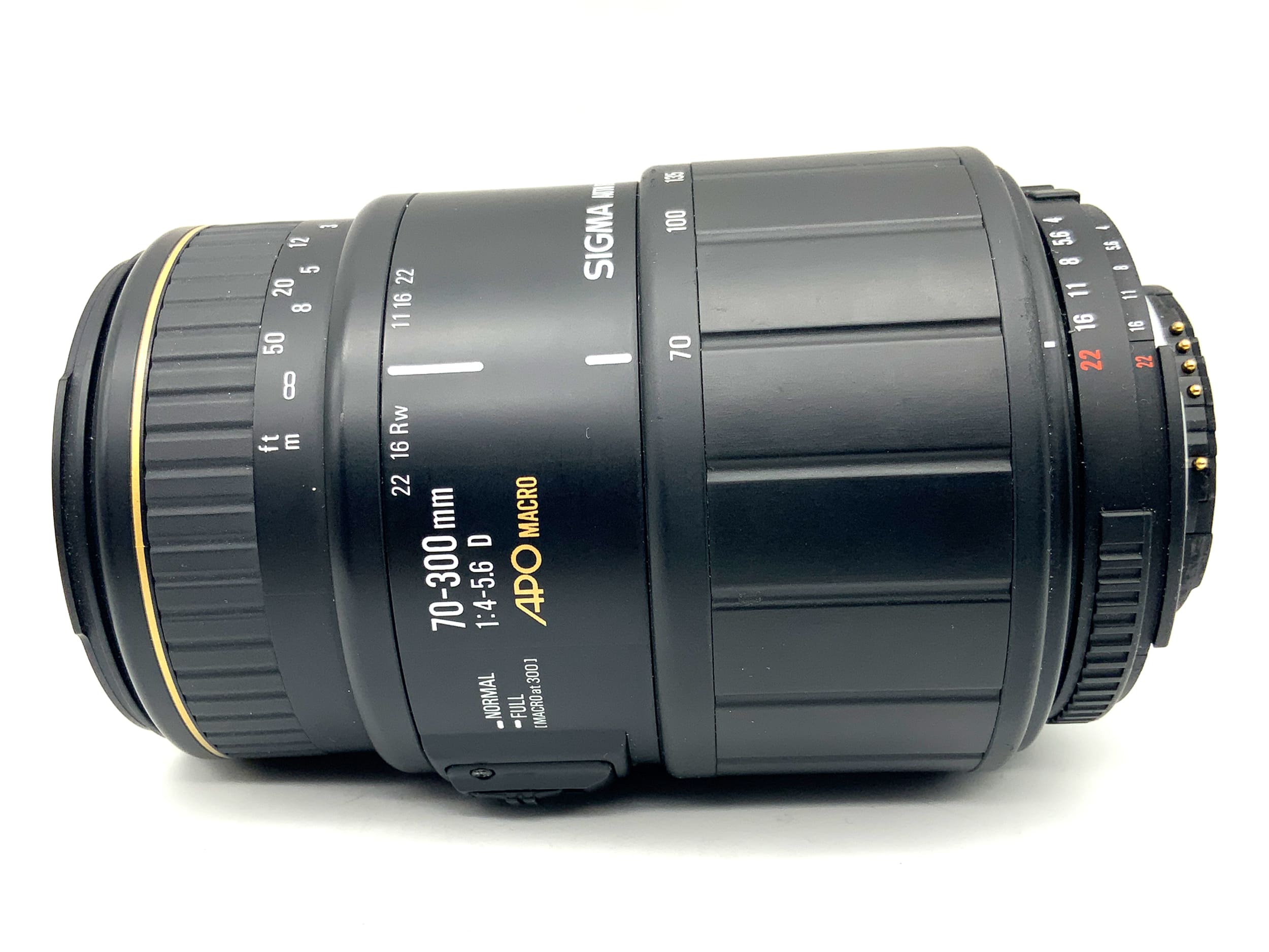 Objectif Sigma 70-300mm 1:4-5.6 D Ai-S APO Macro AF Autofocus (Nikon AF)
