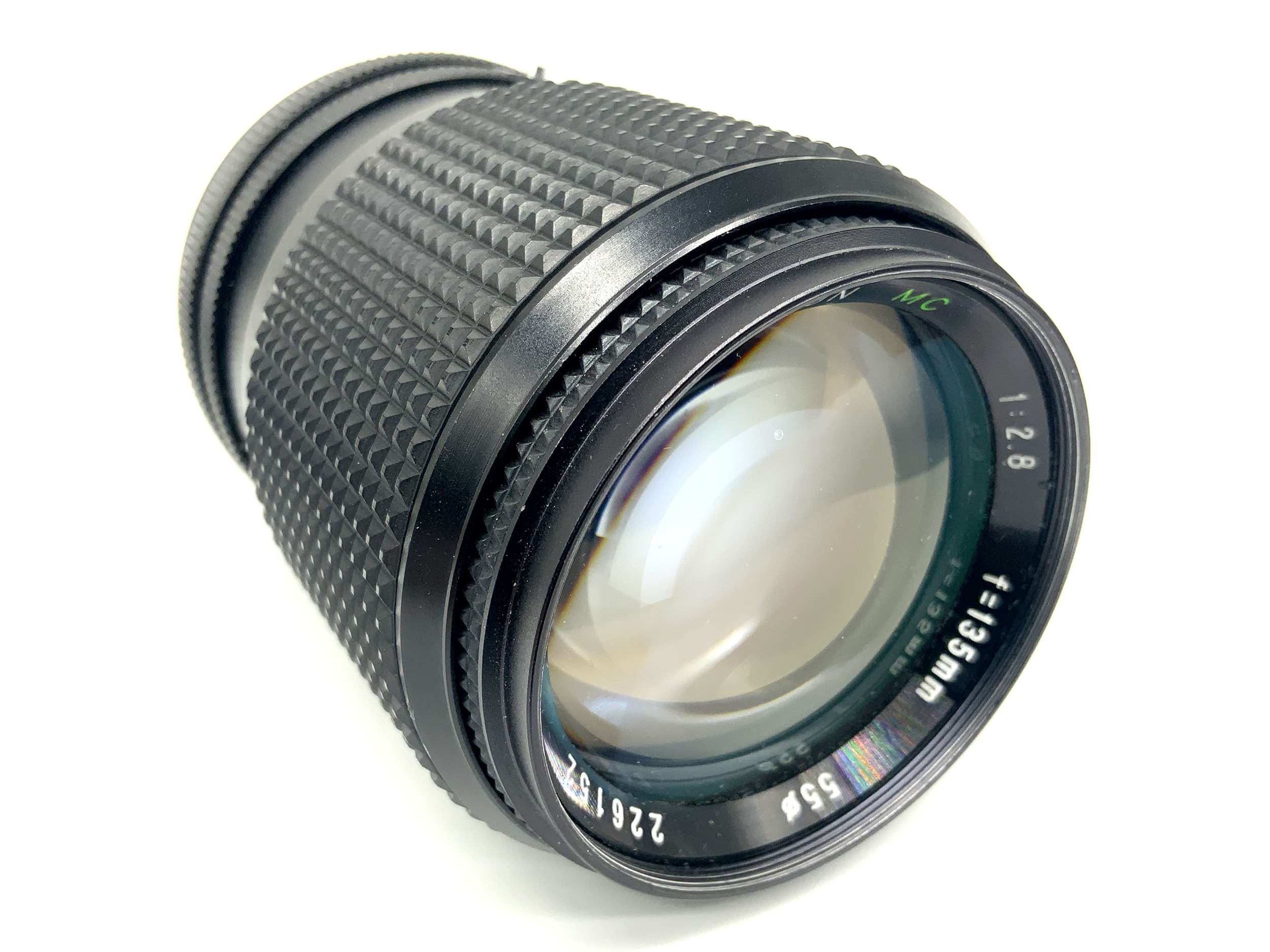 Revue Auto Revuenon MC 135mm 1:2.8 Objektiv Festbrennweite (Canon FD) Pilz!